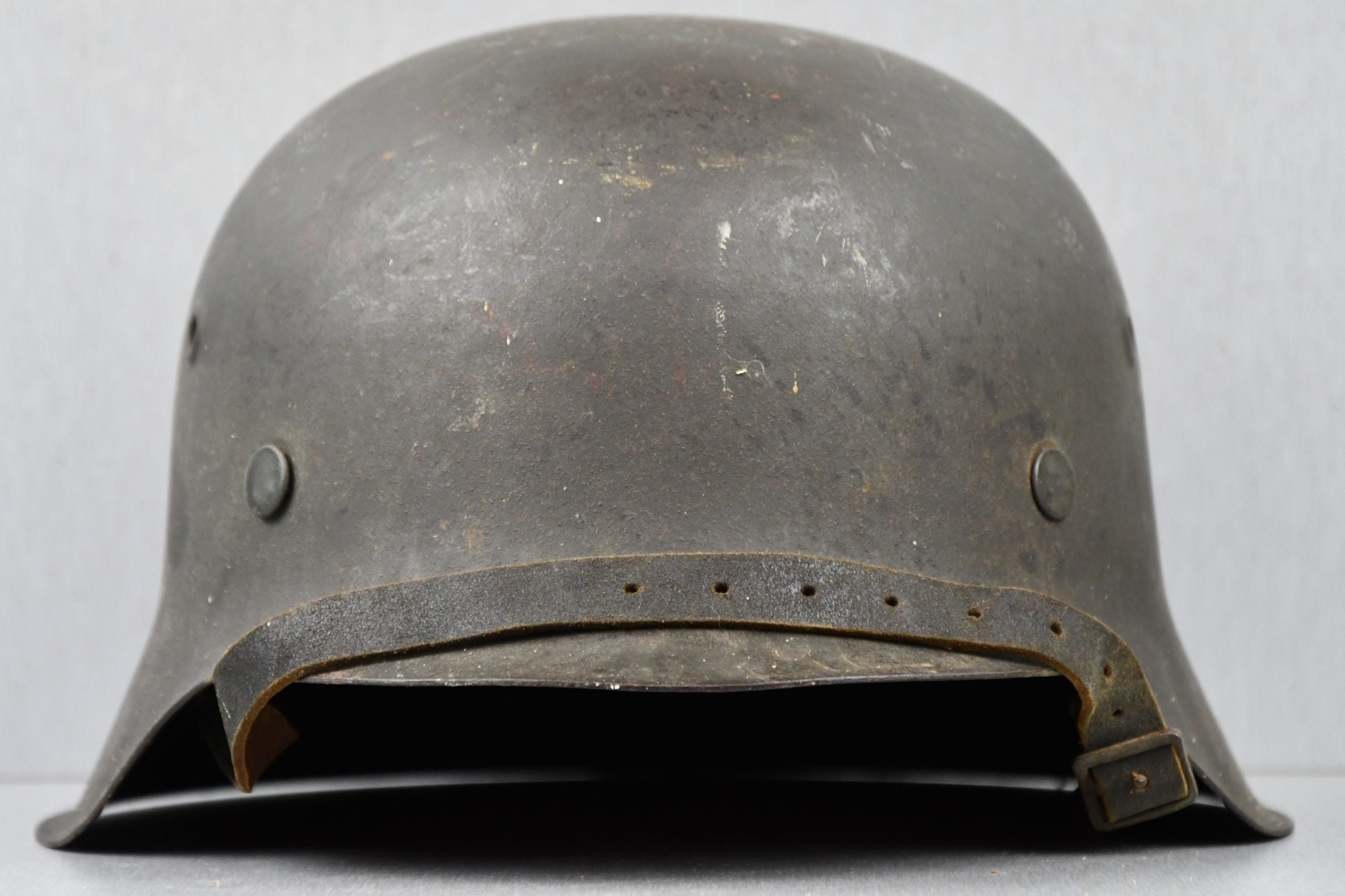 M42 Wehrmacht – SS no decal steel helmet ckl64 — image 4