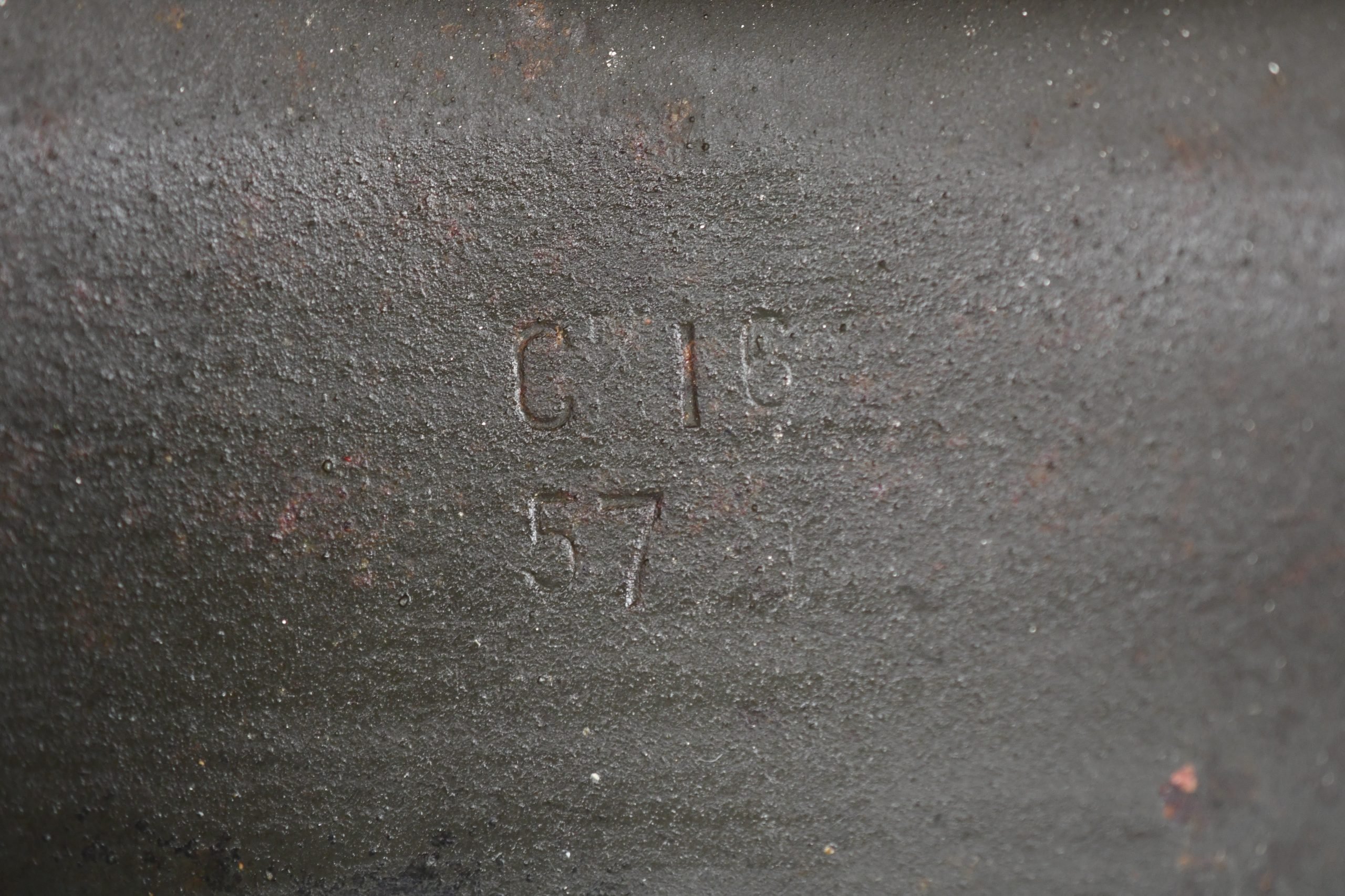 M42 Wehrmacht – SS no decal steel helmet ckl64 — image 7