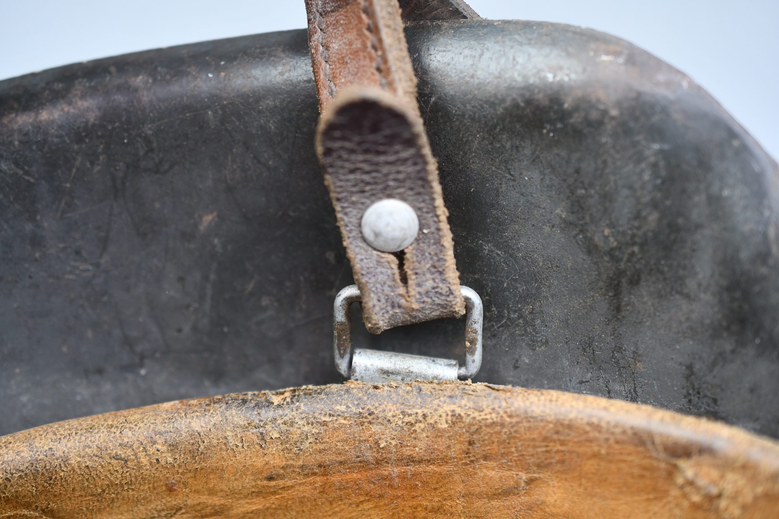 M42 Wehrmacht – SS no decal steel helmet ckl64 — image 12