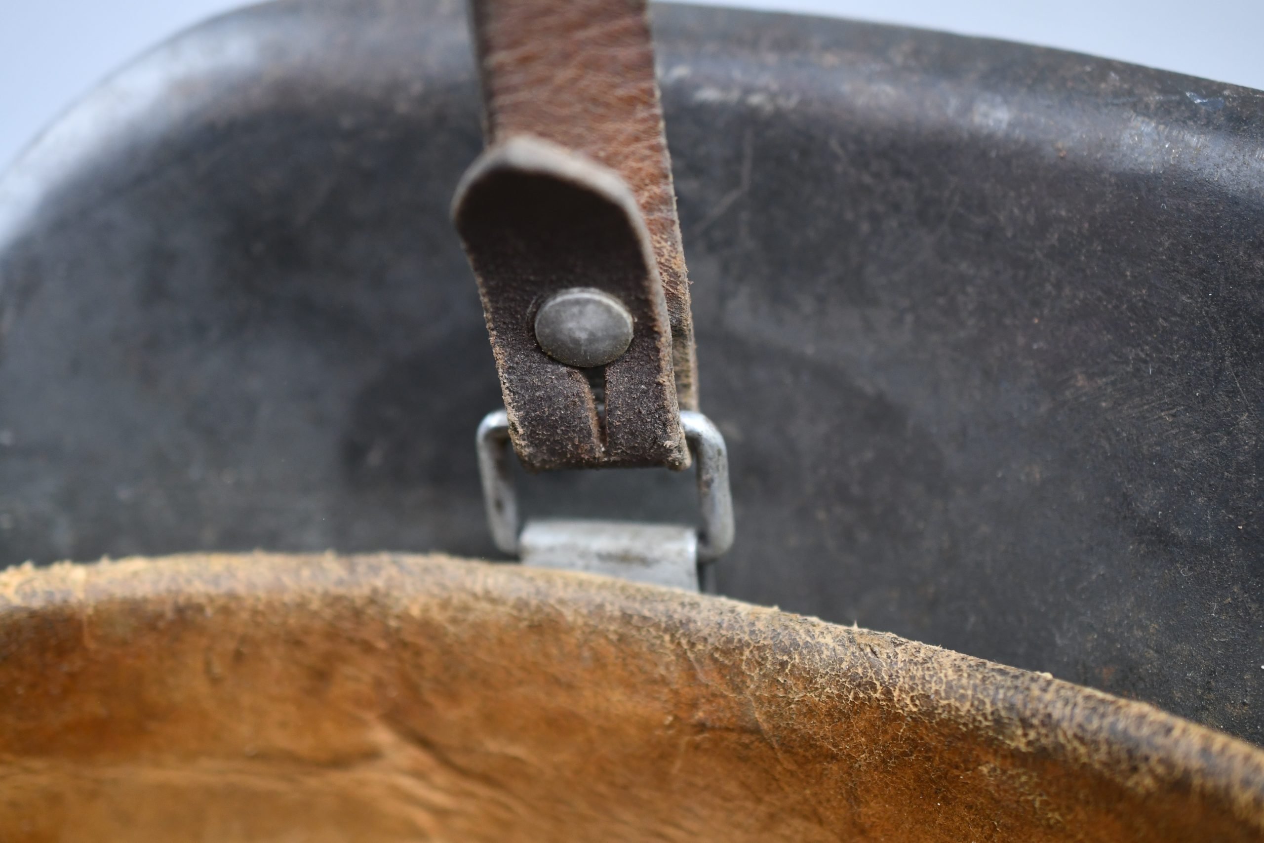 M42 Wehrmacht – SS no decal steel helmet ckl64 — image 13