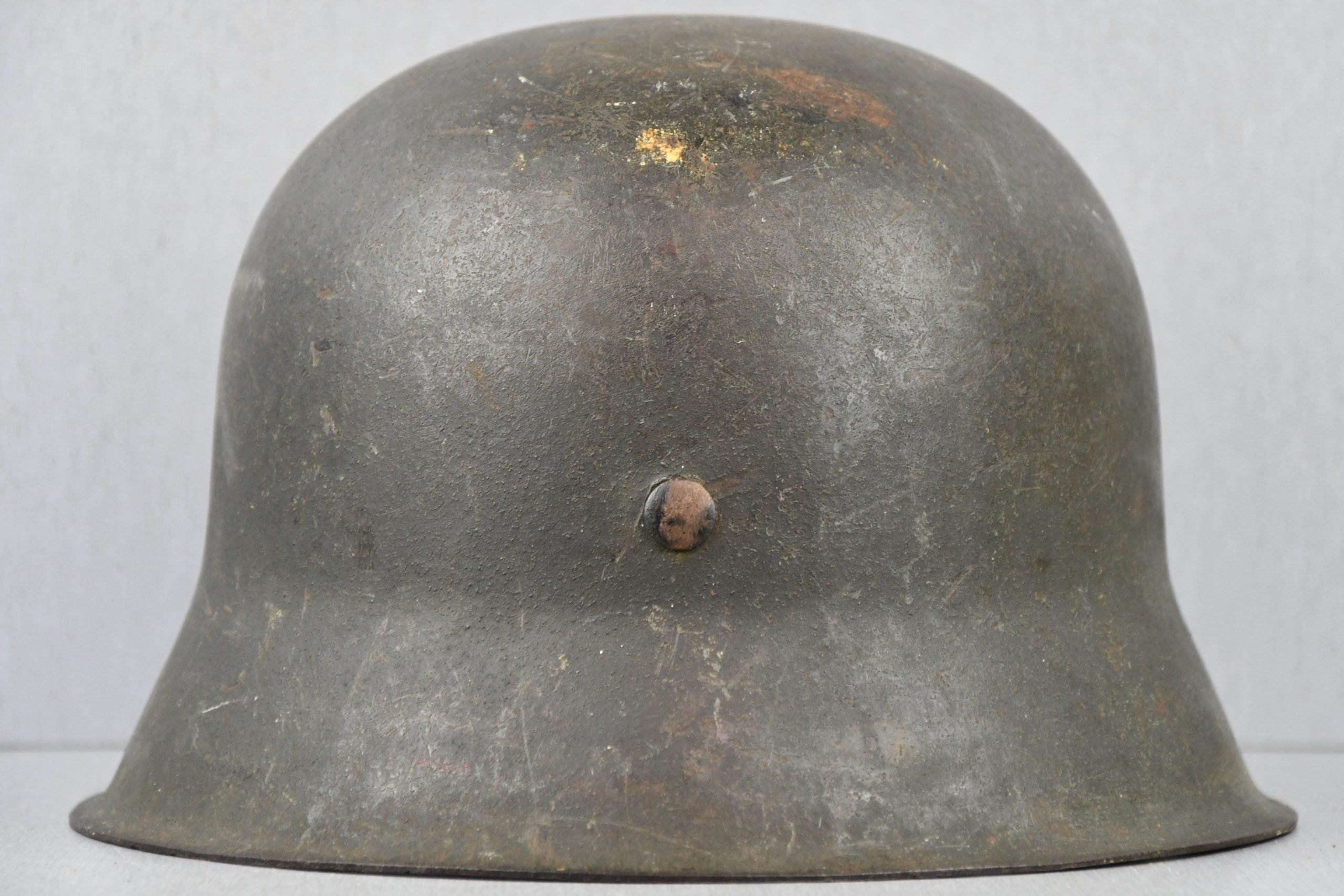 M42 Wehrmacht – SS no decal steel helmet ckl64 — image 2
