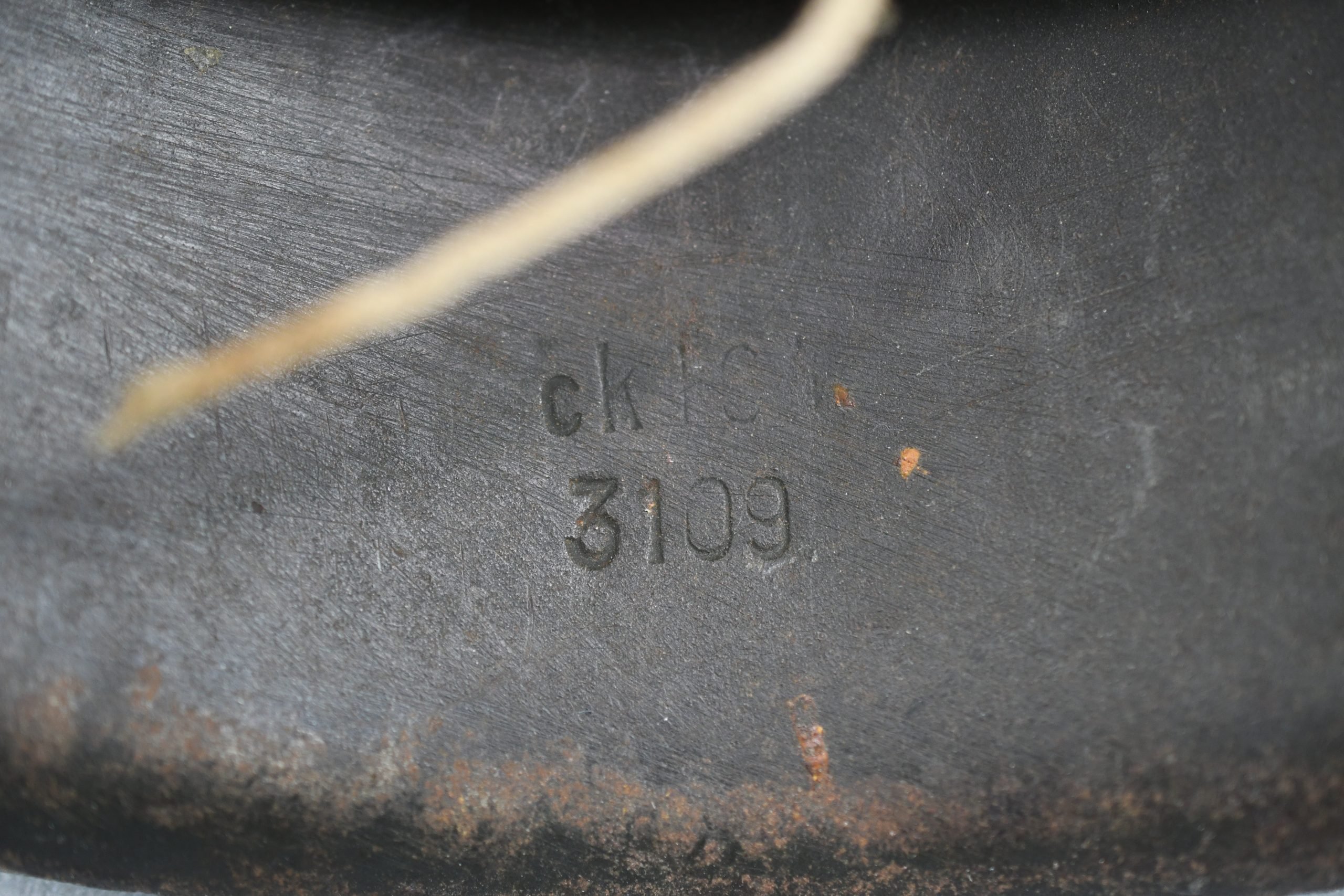 M42 Wehrmacht – SS no decal steel helmet ckl64 — image 7