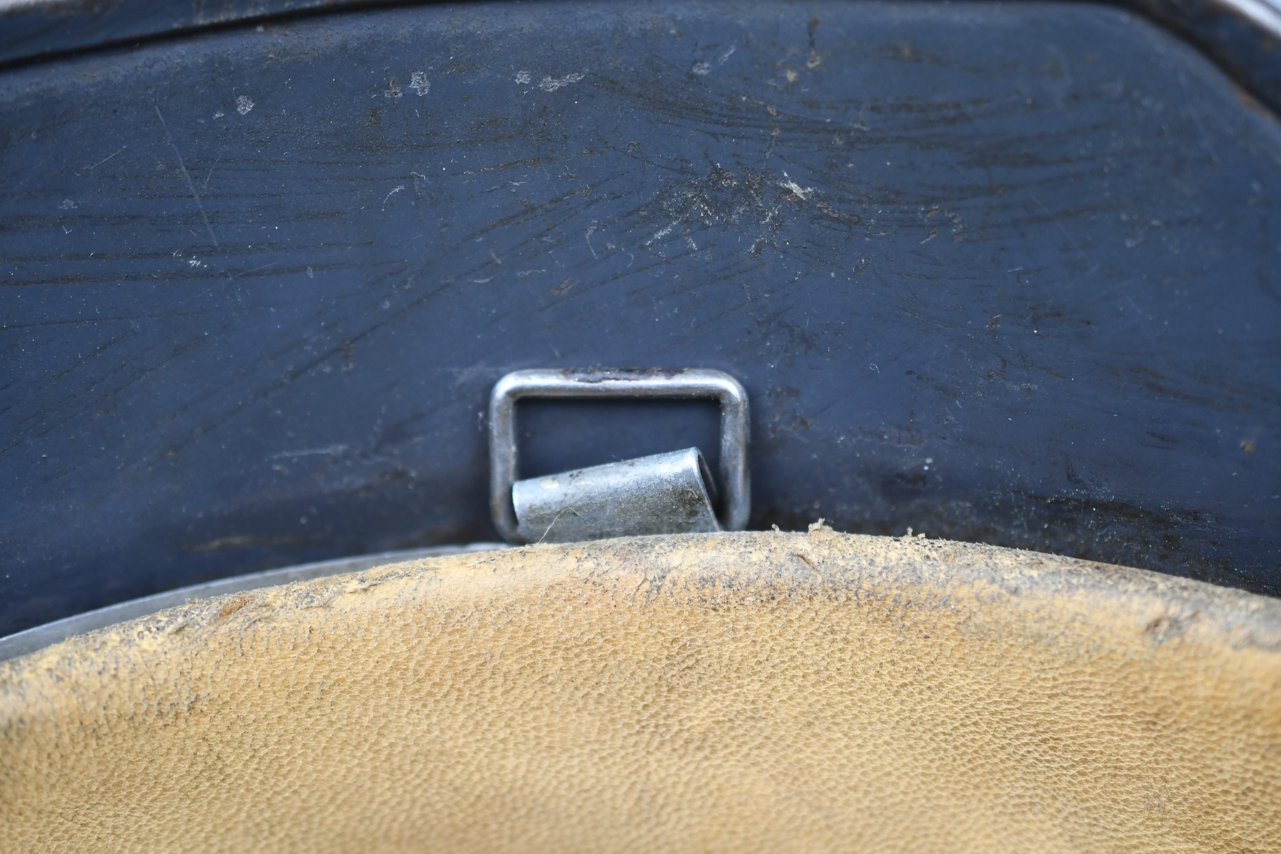 M40 Luftwaffe single decal ex-white wash steel helmet Q64 — image 13