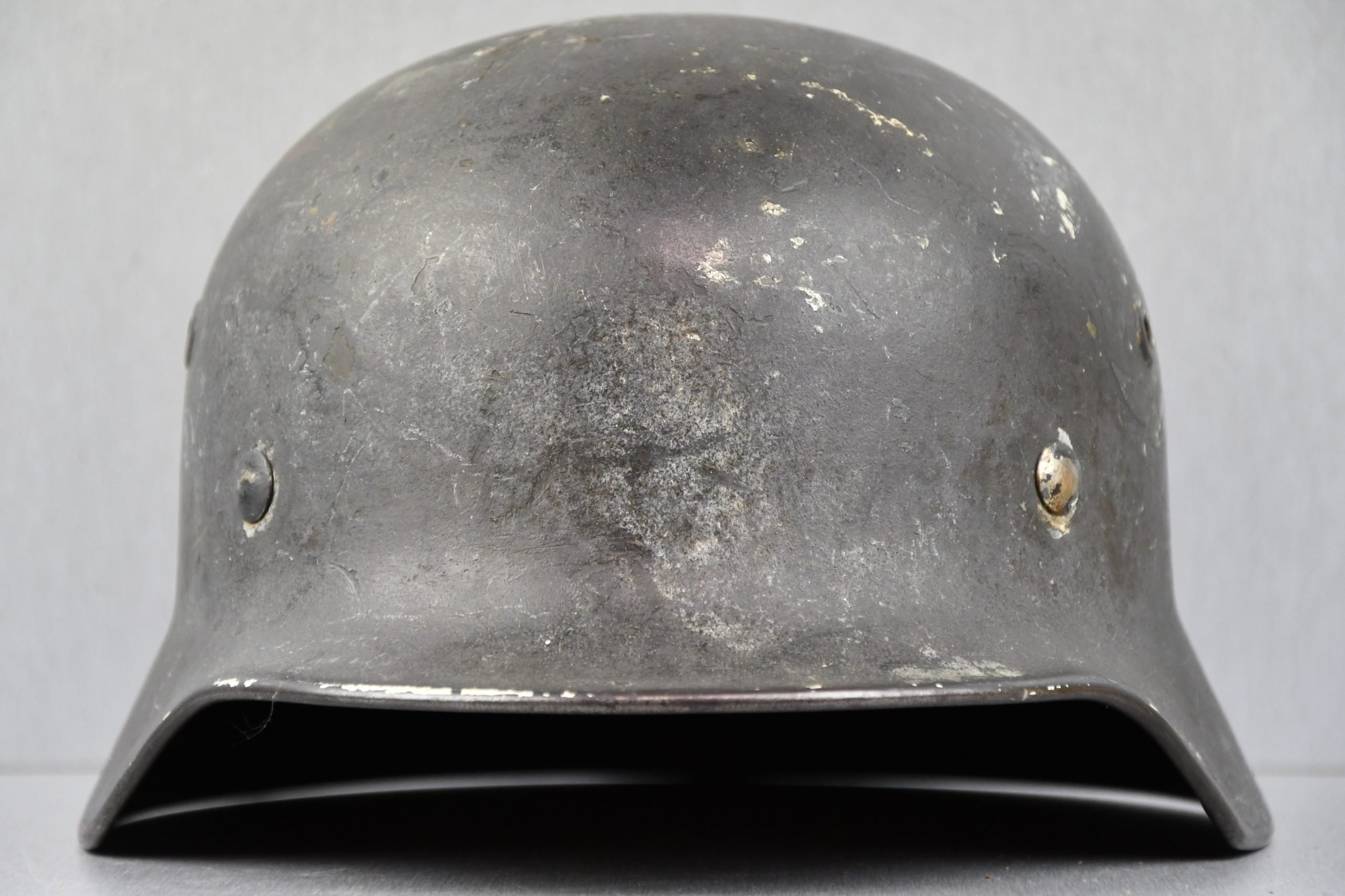 M40 Luftwaffe single decal ex-white wash steel helmet Q64 — image 4