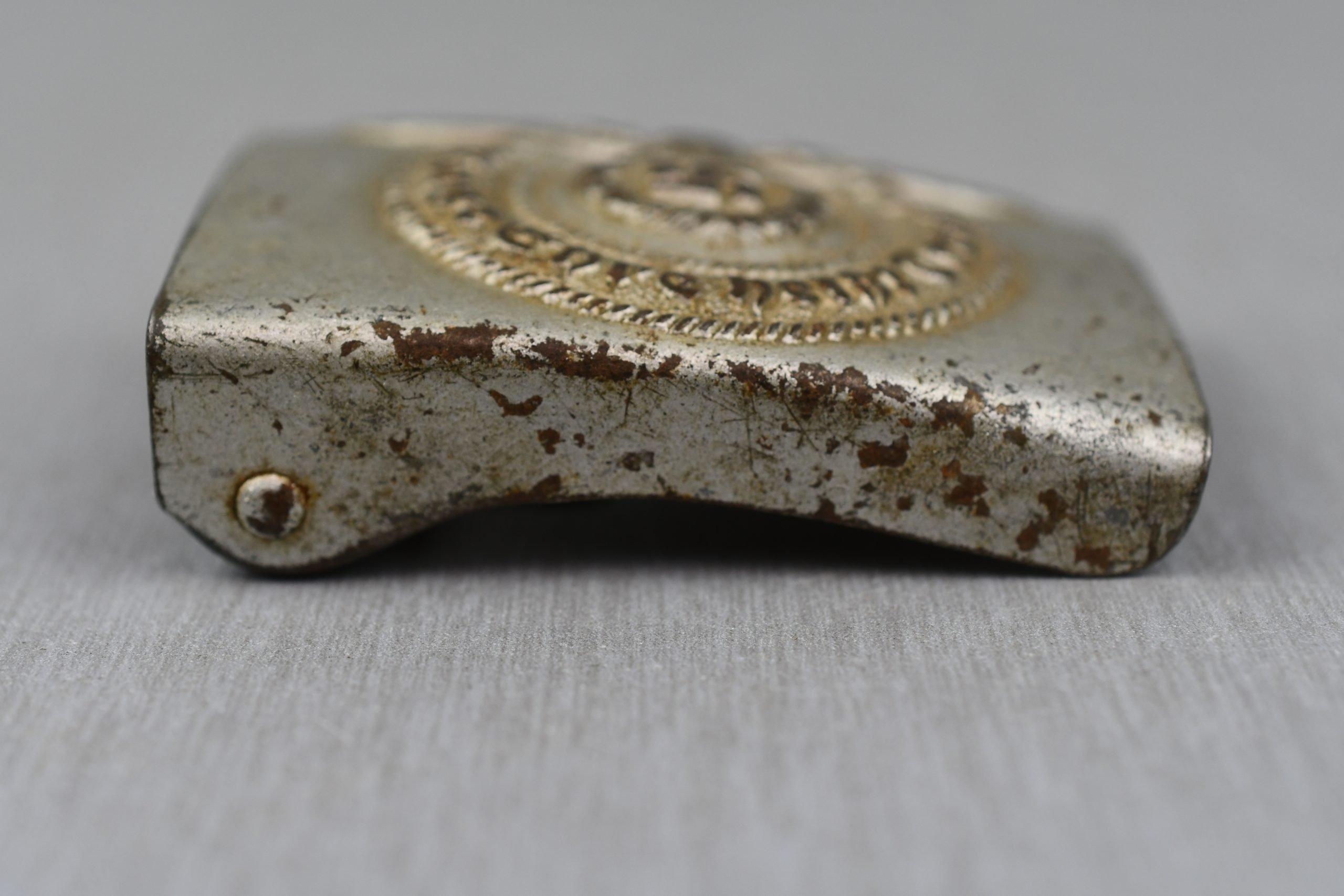 Waffen-SS steel belt buckle by Overhoff & Cie. — image 4