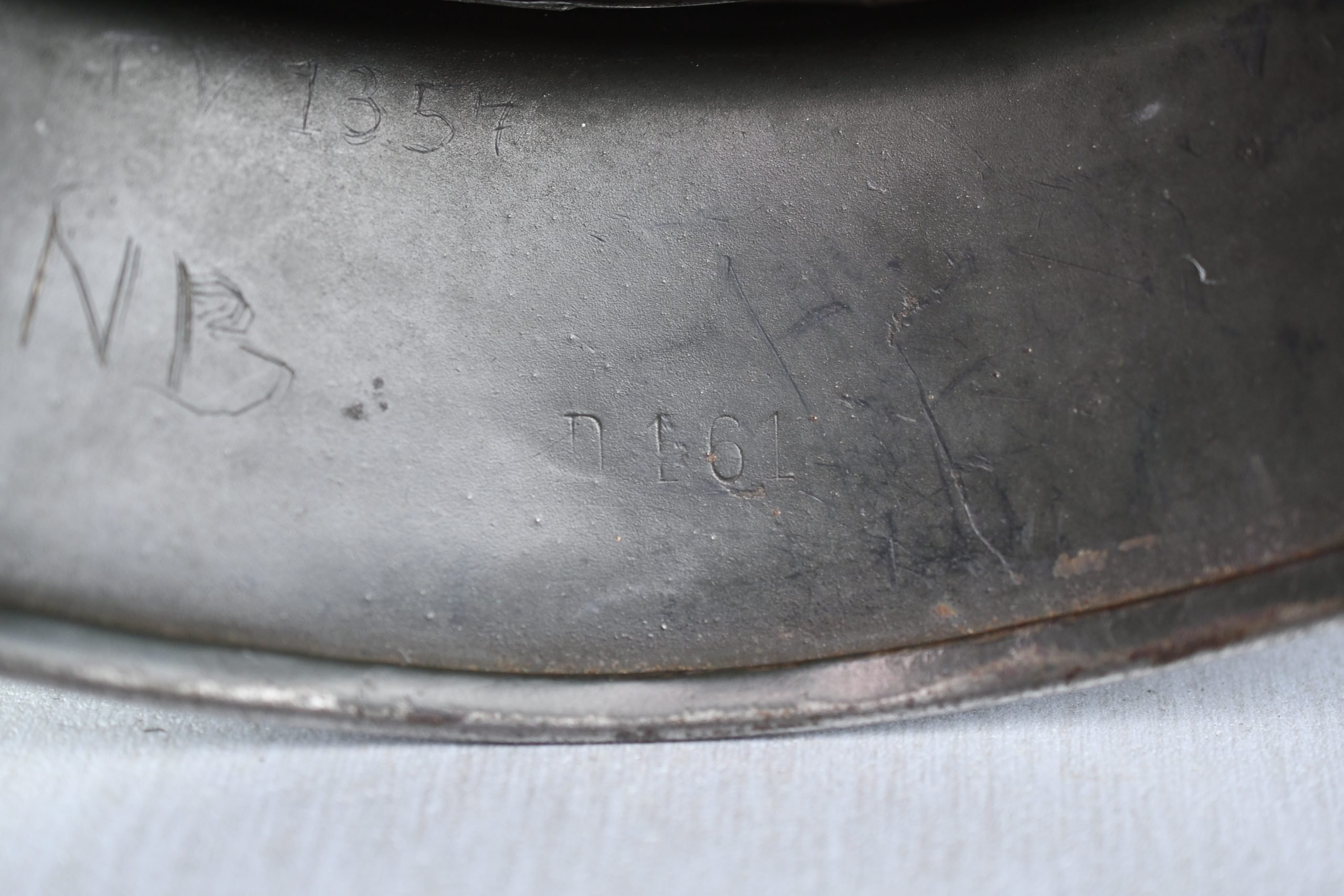 M35 Polizei double decal steel helmet NS66 1938 — image 10
