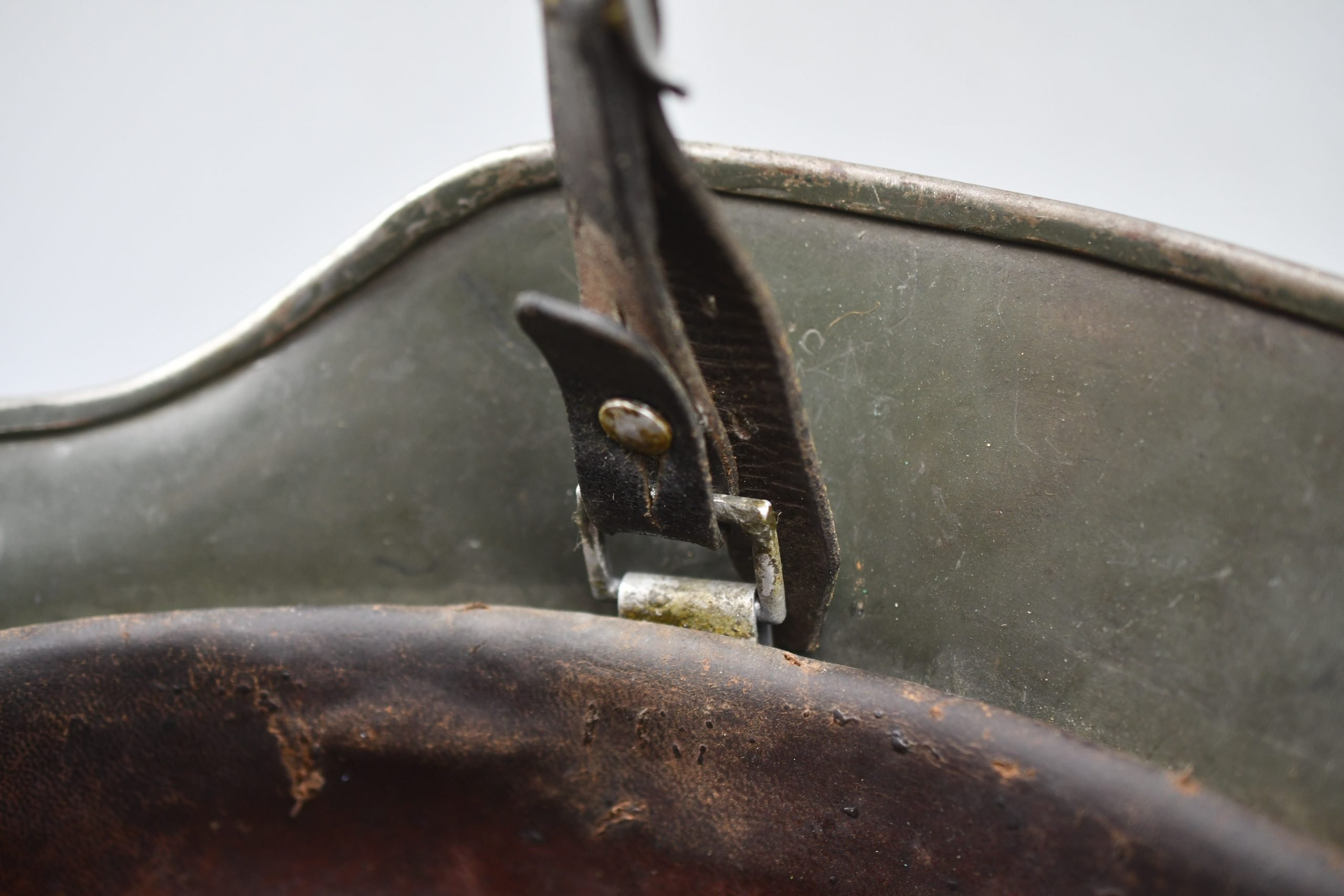 M35 Polizei double decal steel helmet NS66 1938 — image 16