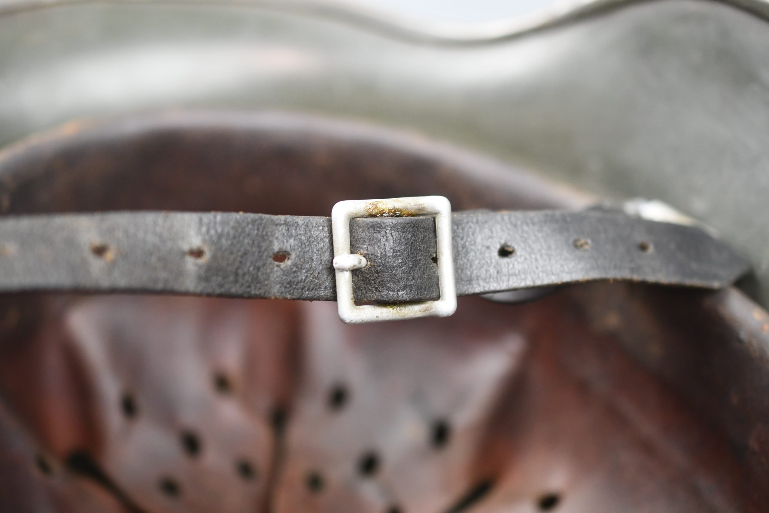 M35 Polizei double decal steel helmet NS66 1938 — image 17