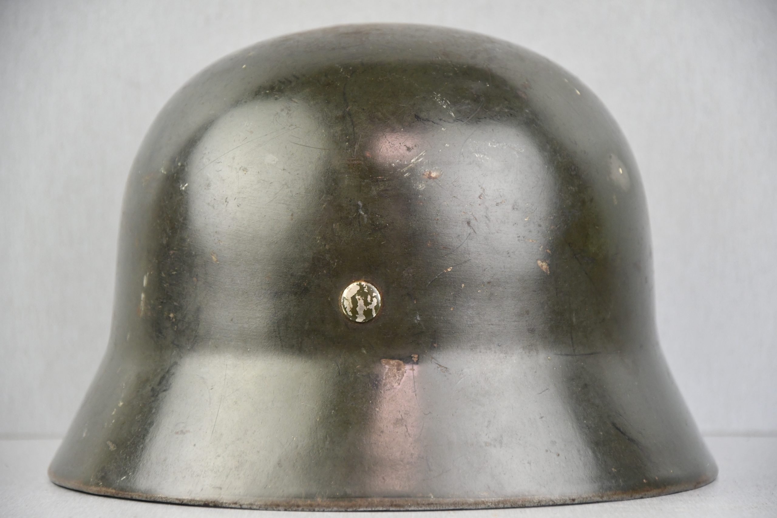 M35 Polizei double decal steel helmet NS66 1938 — image 3