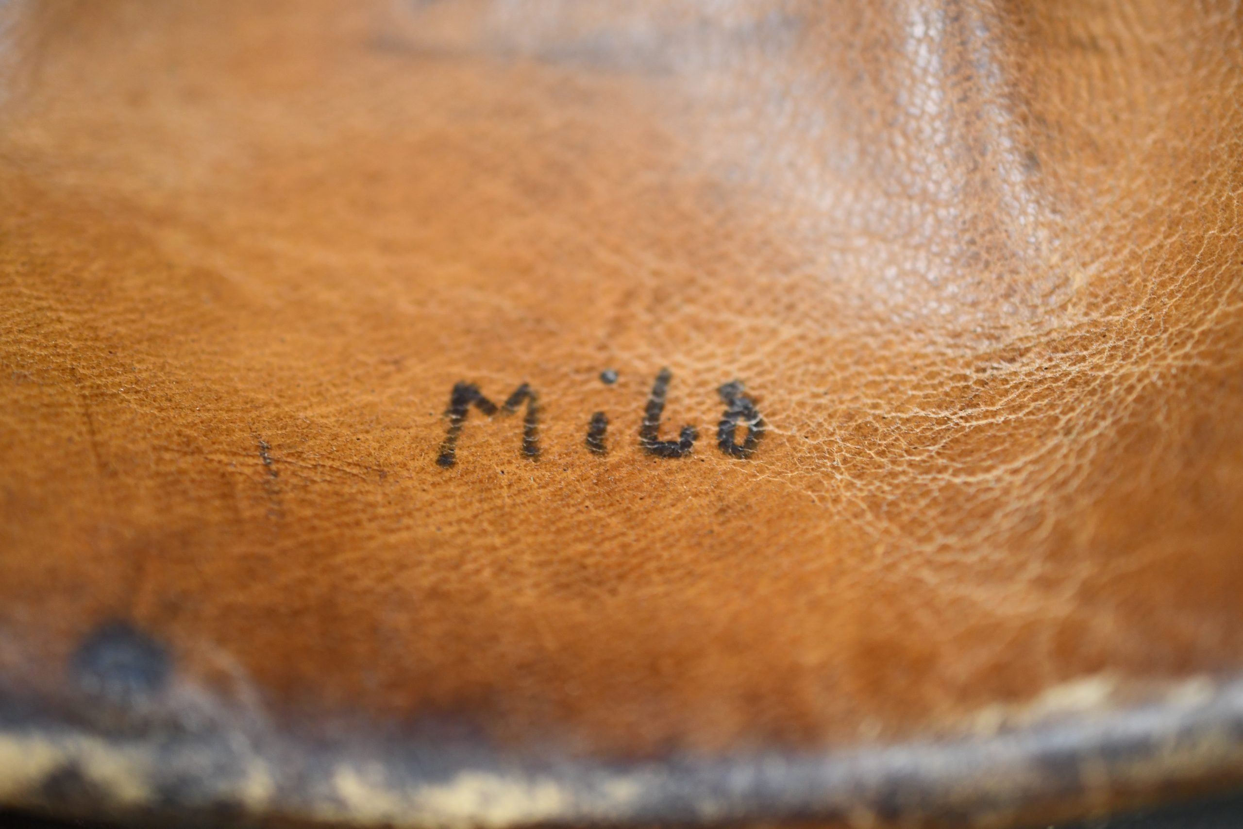 M40 Polizei double decal steel helmet SE64 — image 12