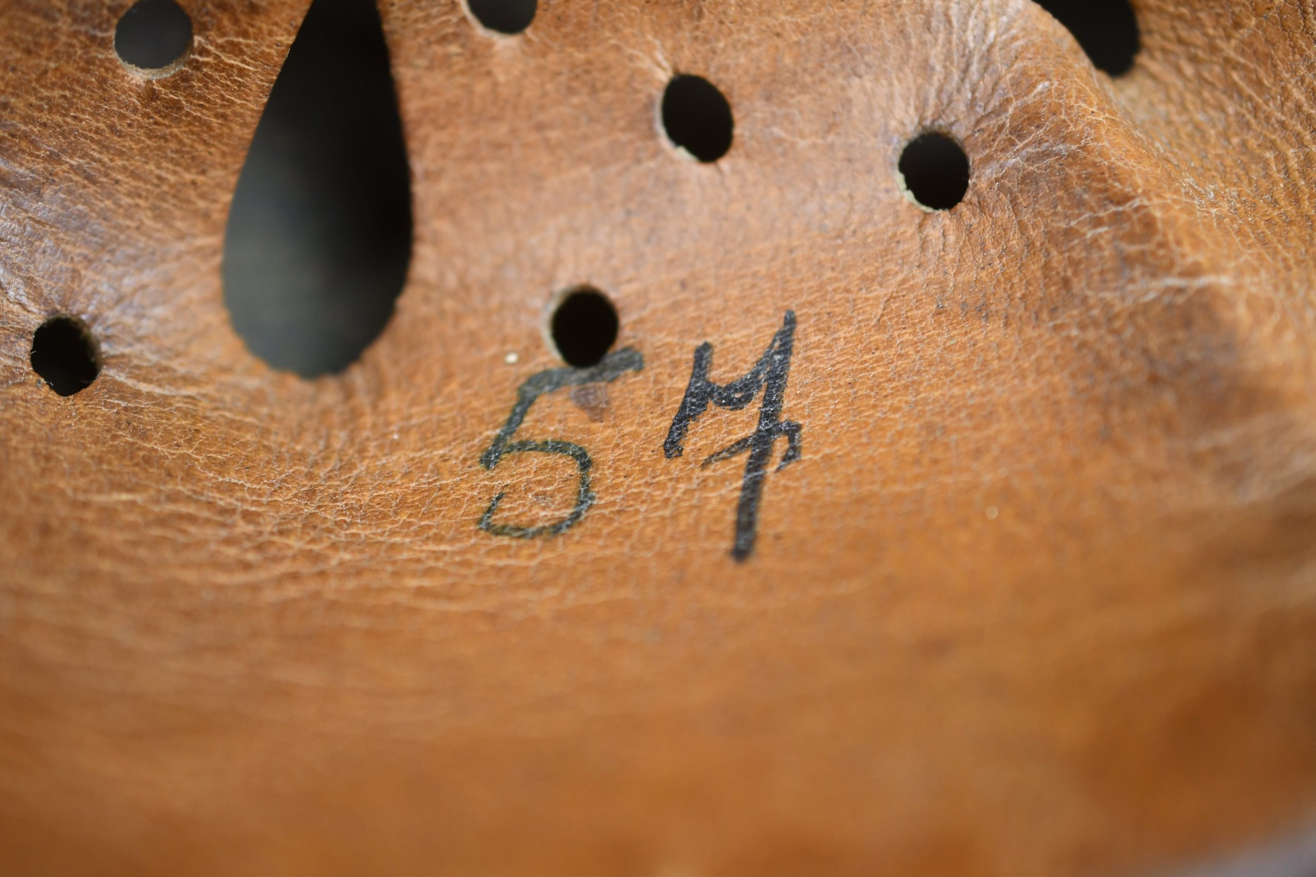 M40 Polizei double decal steel helmet SE64 — image 13