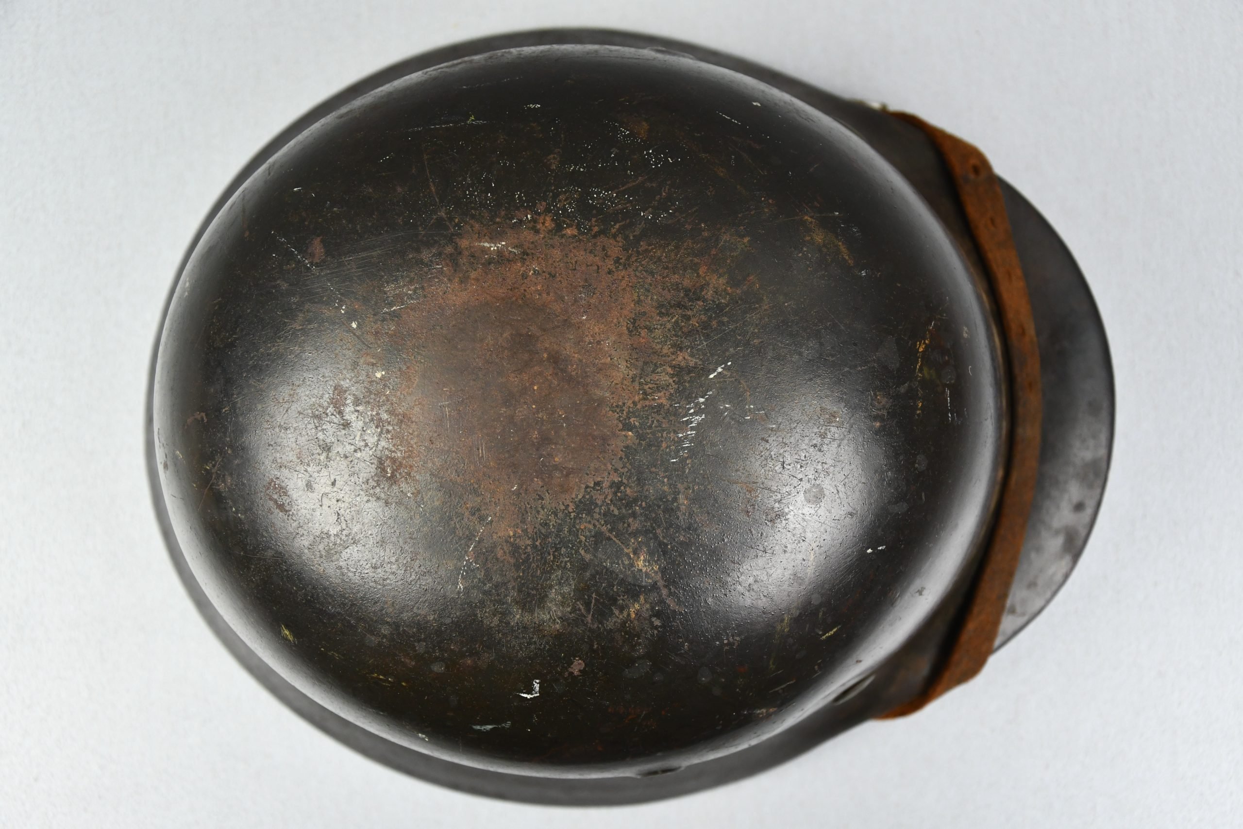 M40 Polizei double decal steel helmet SE64 — image 6