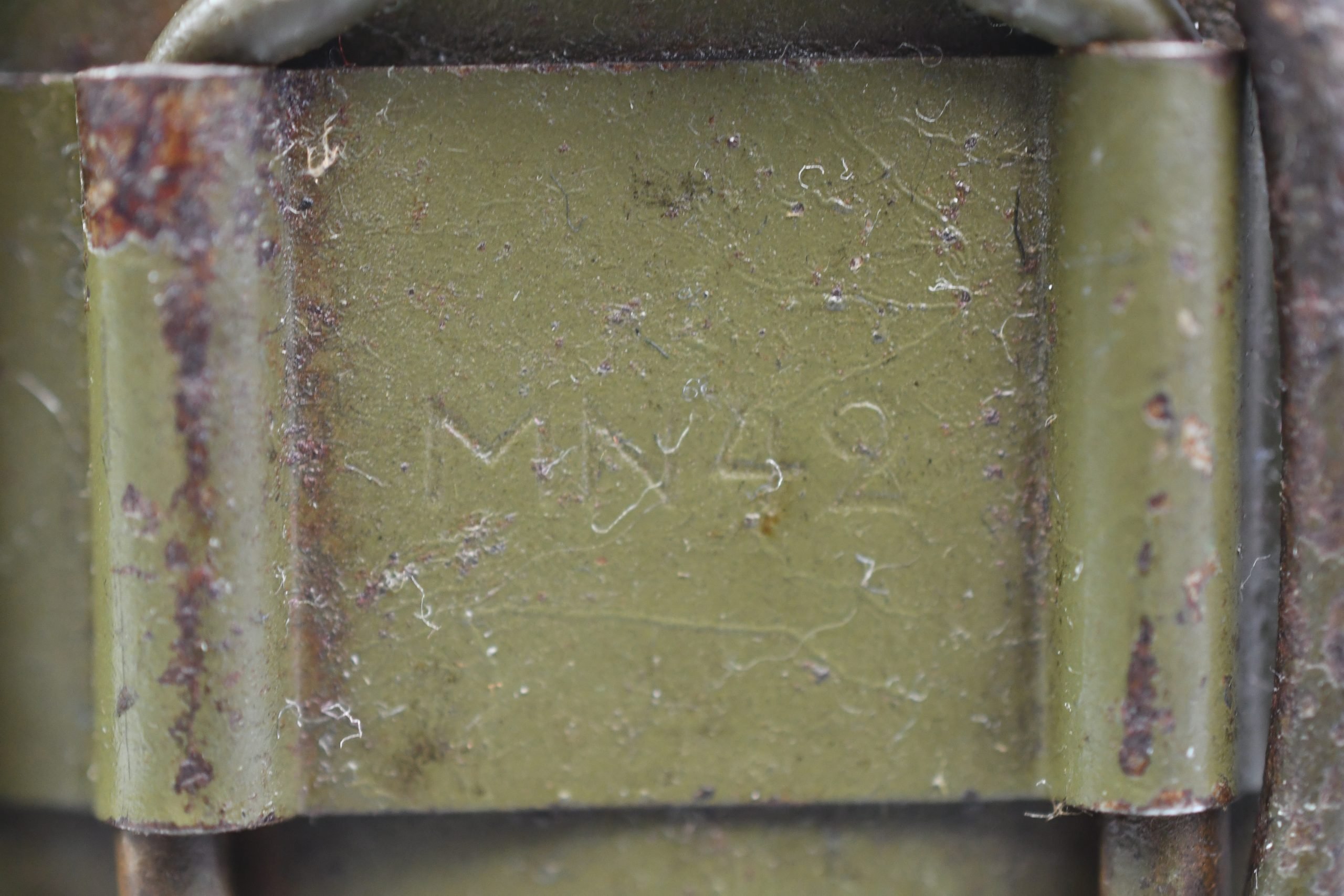 M31 Wehrmacht canteen cup in steel by MN42 — image 3