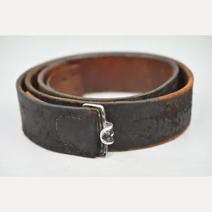 Early Wehrmacht leather equipment belt 1938