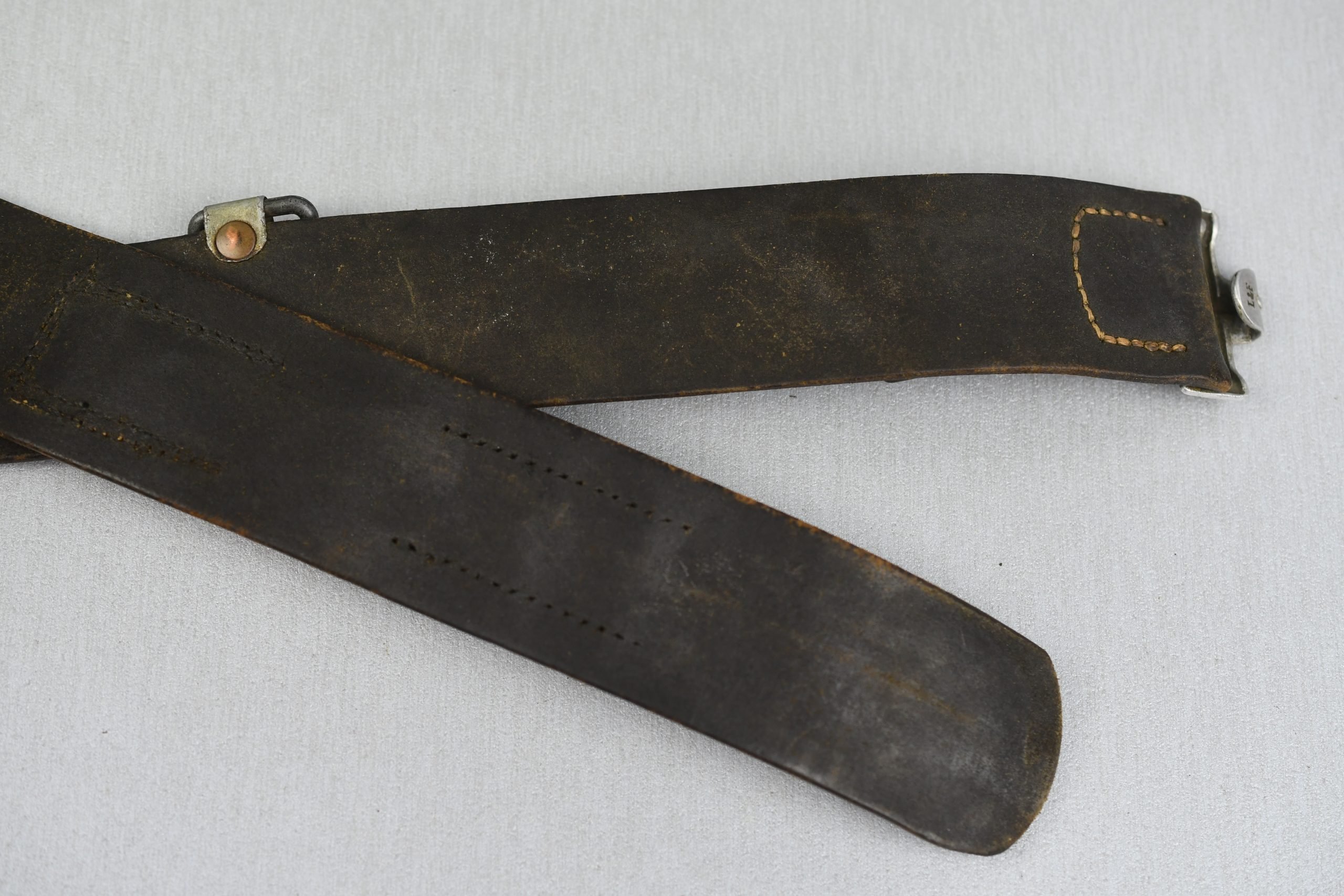 Army (Heer) belt with aluminum belt buckle ca. 1938 — image 7