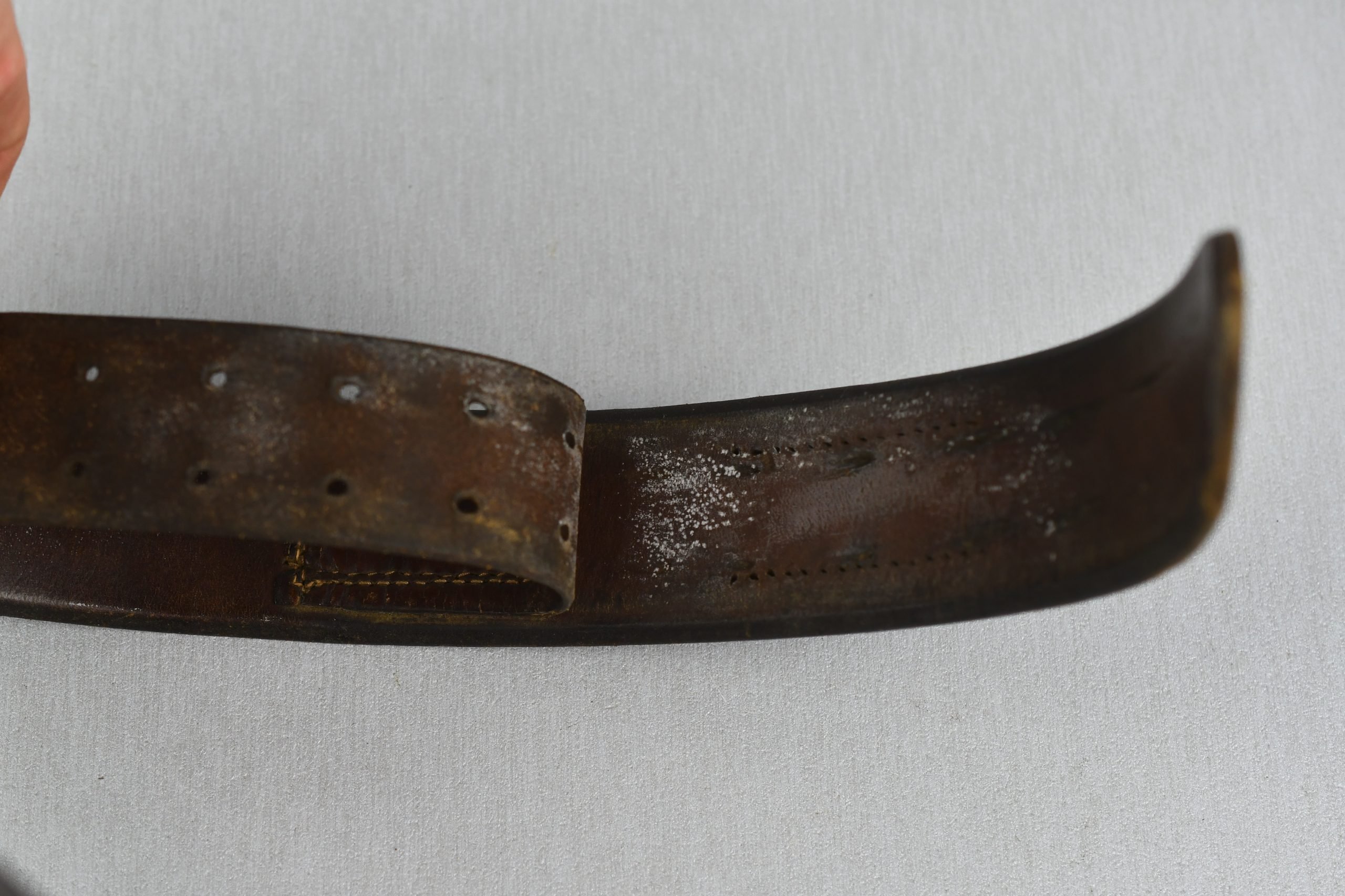 Army (Heer) belt with aluminum belt buckle ca. 1938 — image 8