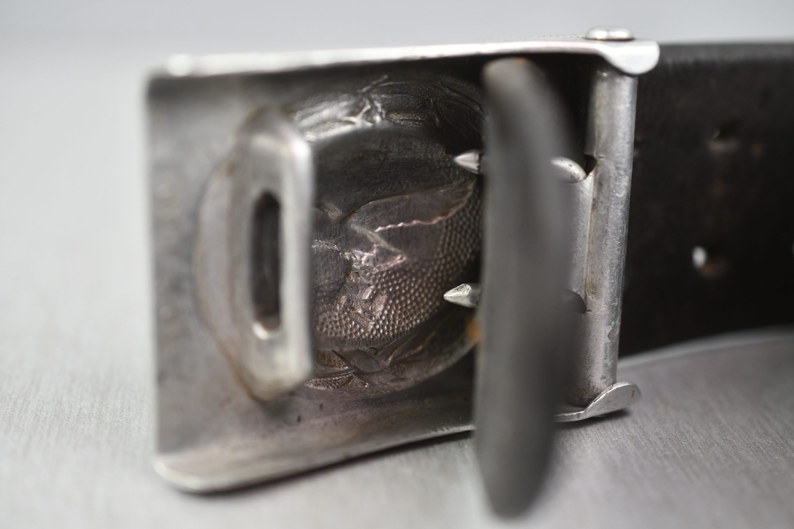 Luftwaffe belt with aluminum belt buckle by Dr. Franke & Co — image 3