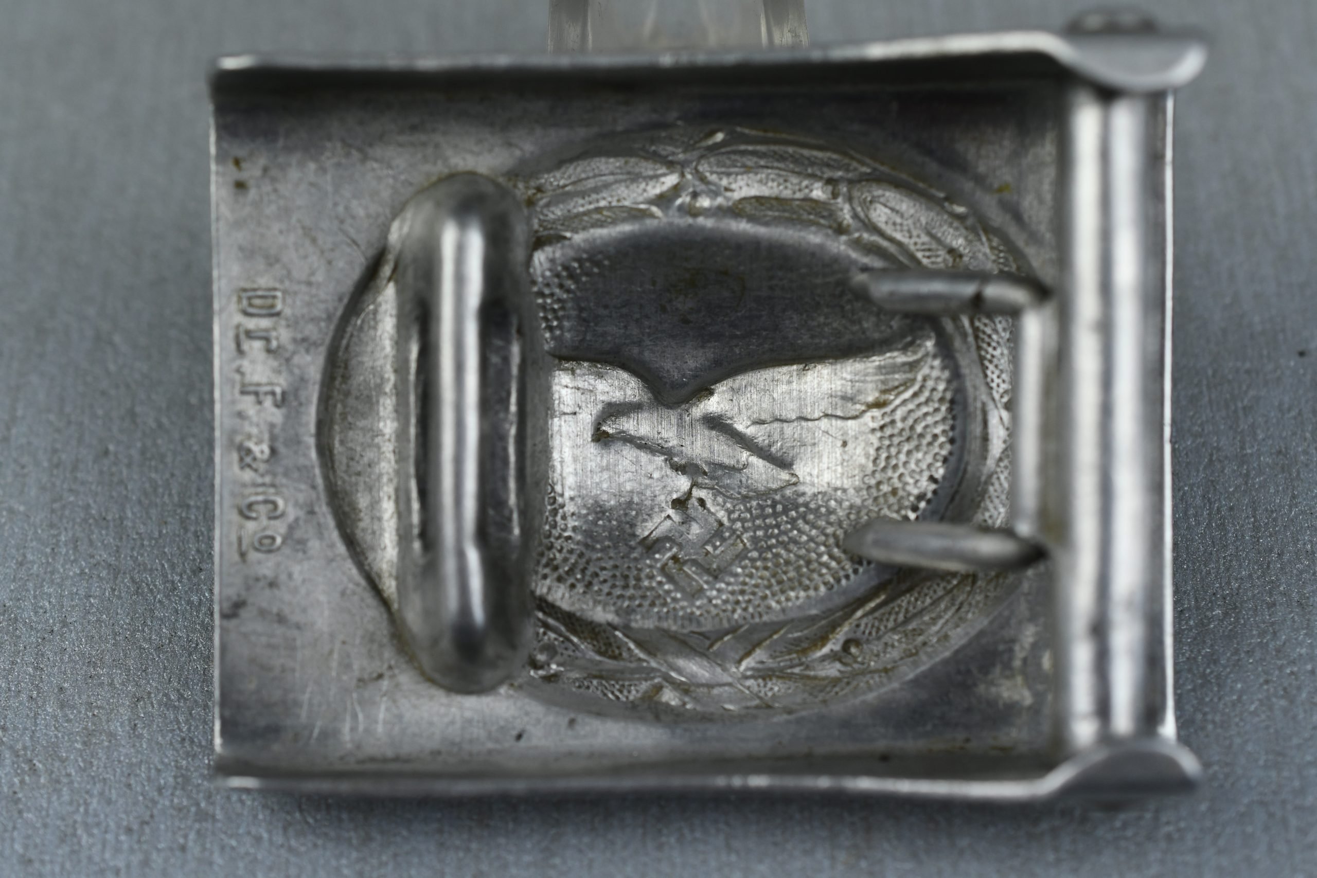 Luftwaffe belt with aluminum belt buckle by Dr. Franke & Co — image 6