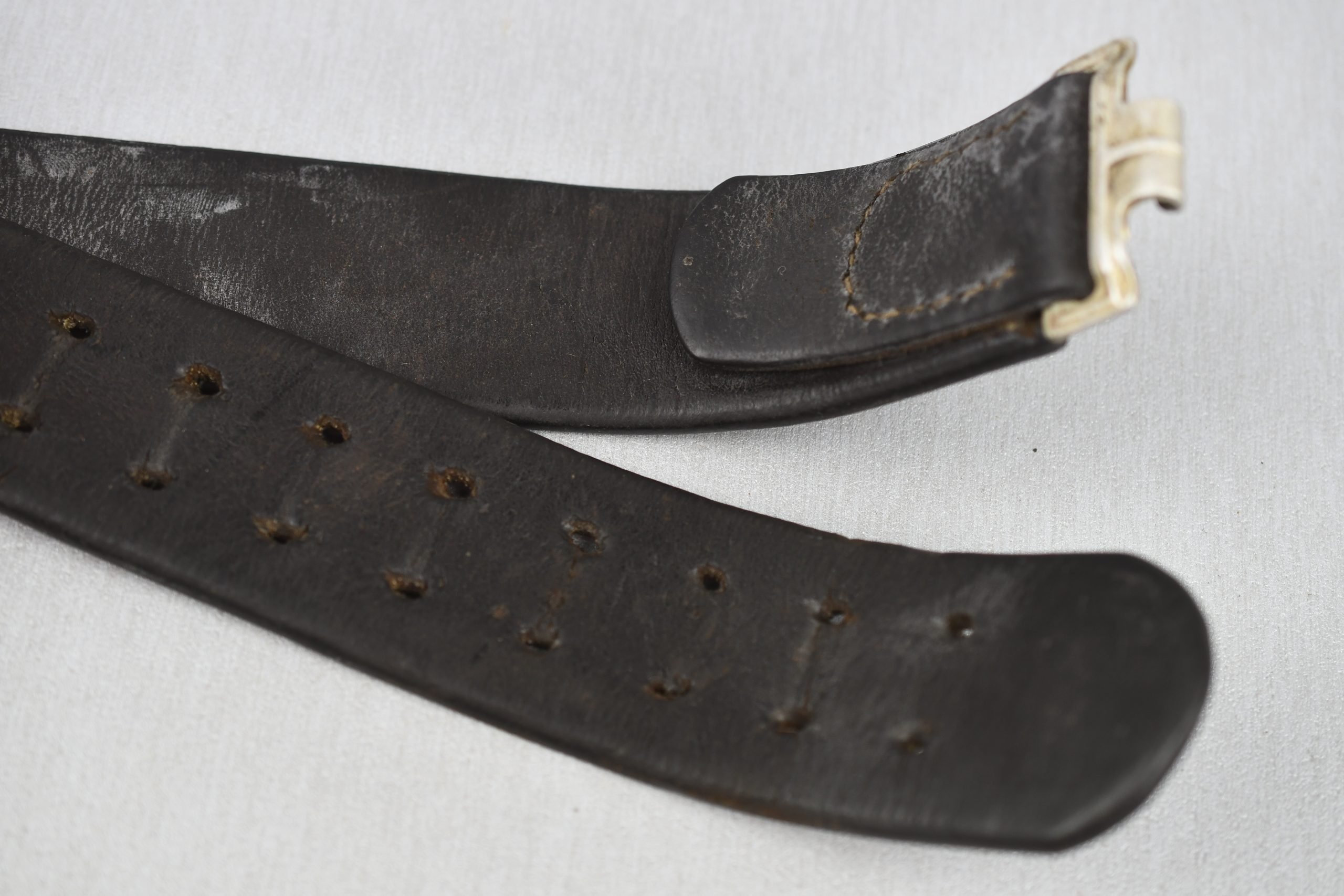 Luftwaffe belt with aluminum belt buckle by Dr. Franke & Co — image 9
