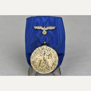 Army (Heer) 4 years faithful service medal single mount bar