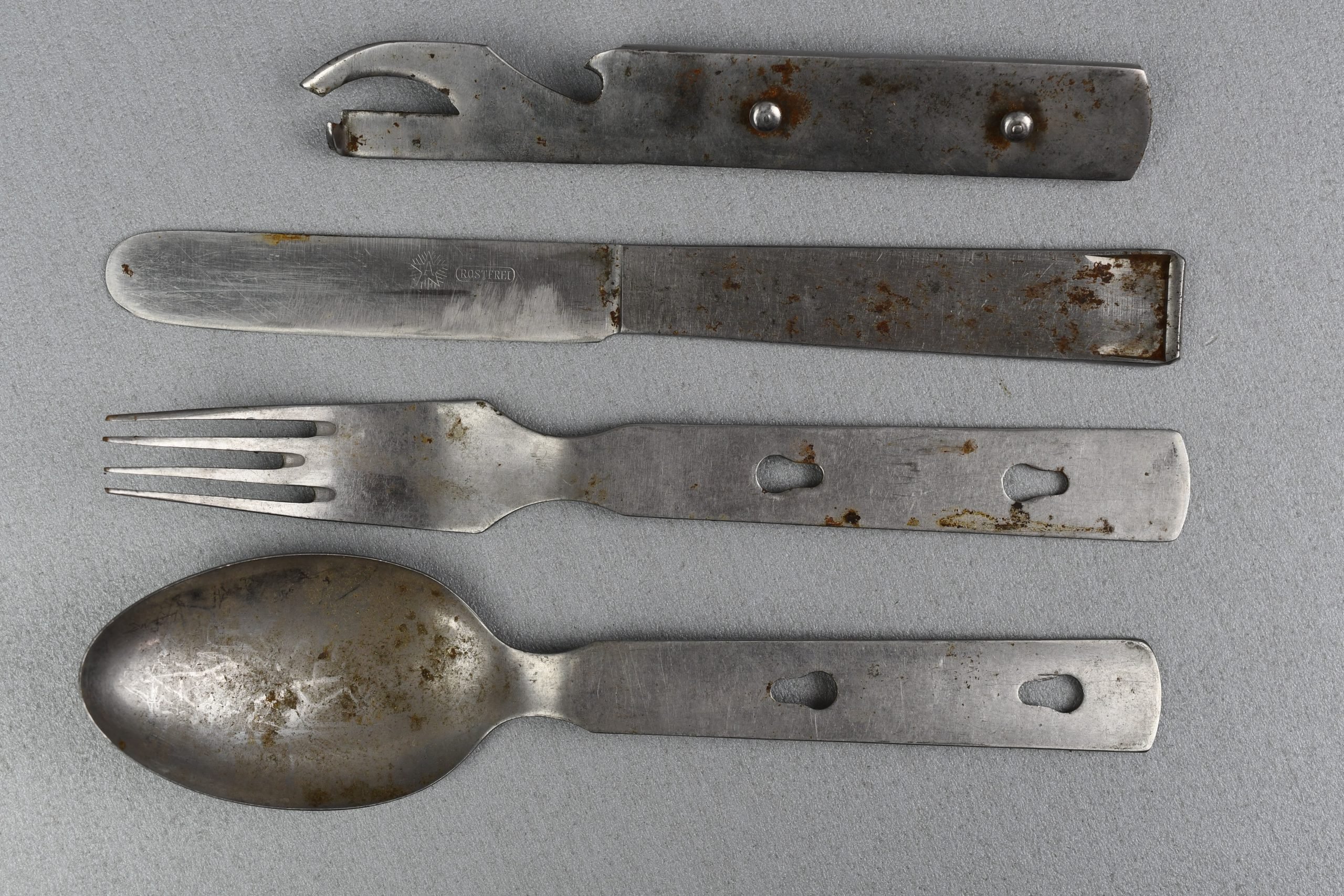 Wehrmacht field cutlery 'Feldbesteck' set by GAG 1941 — image 2
