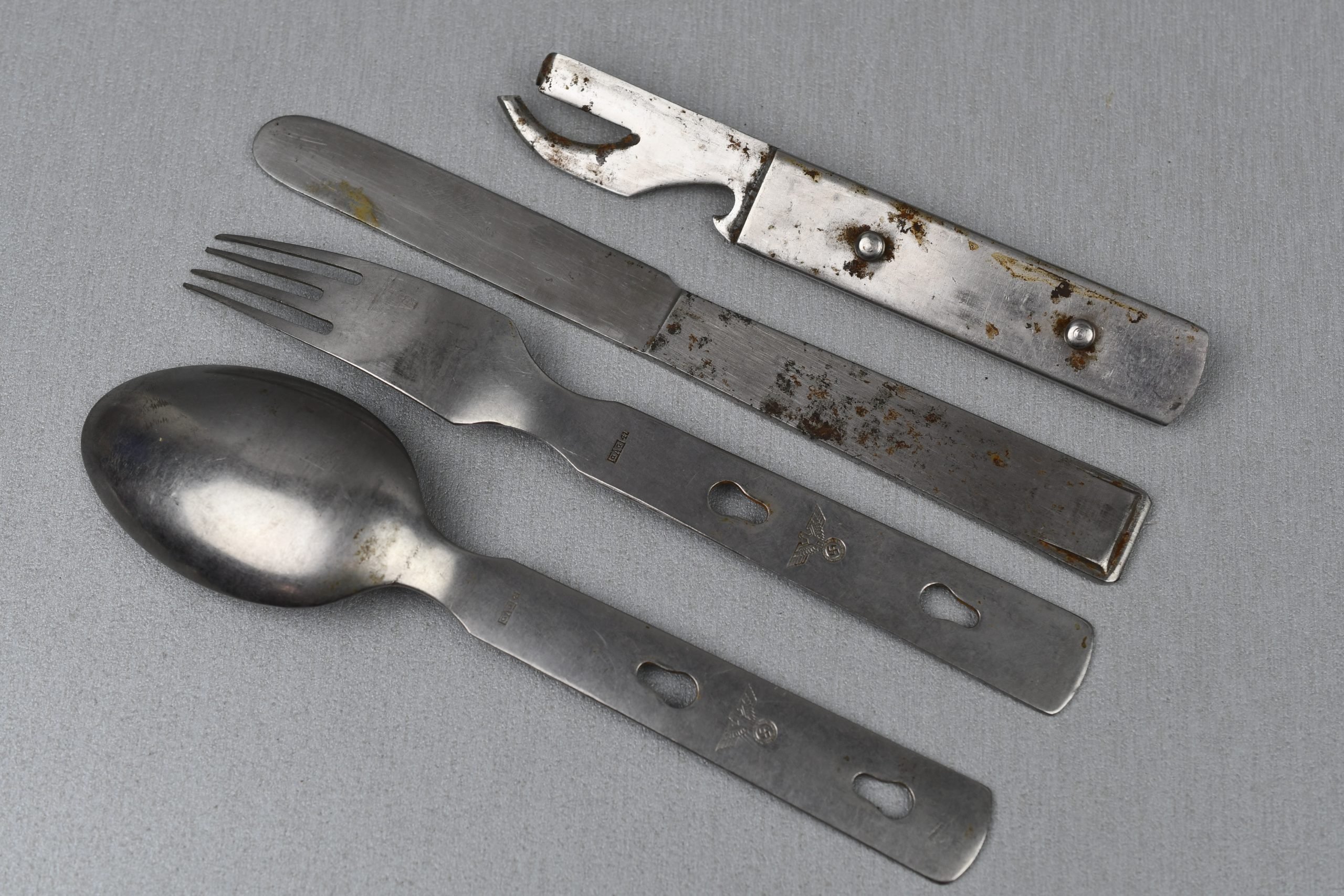 Wehrmacht field cutlery 'Feldbesteck' set by GAG 1941 — image 4