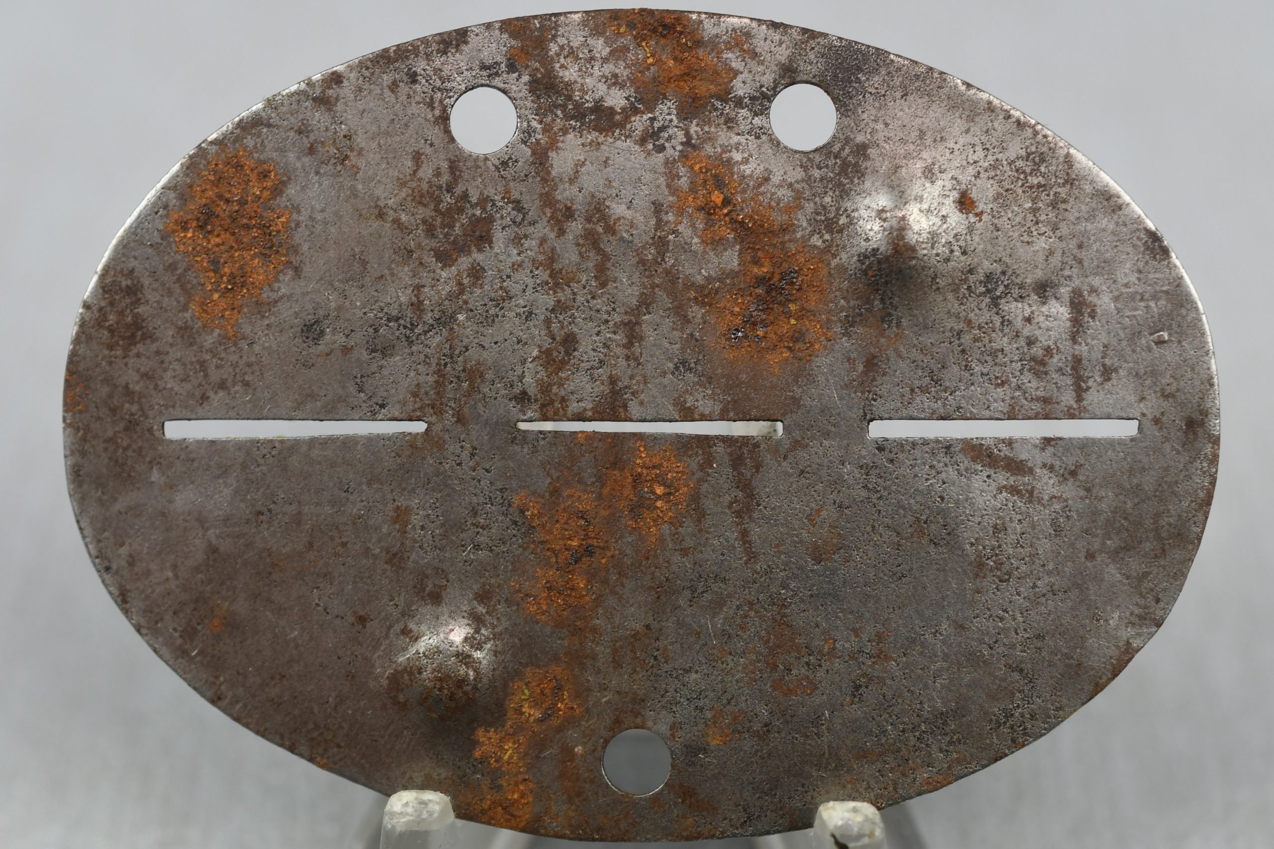 Army (Heer) dog-tag 'Erkennungsmarke' Panzer-Grenadier-Ersatz-Bataillon 215 — image 2