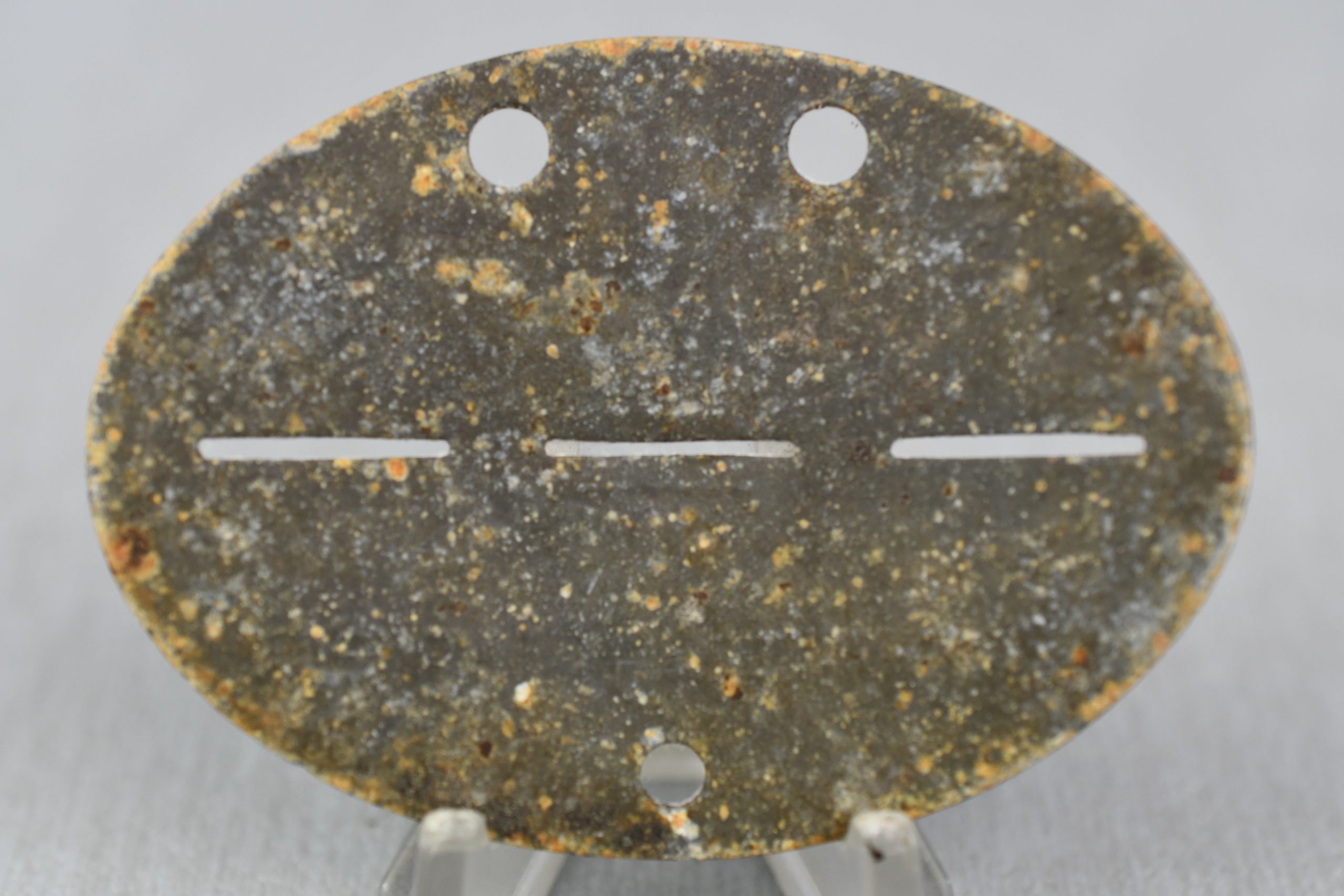 Waffen-SS Estonian volunteer dog tag 'Erkennungsmarke'. — image 2