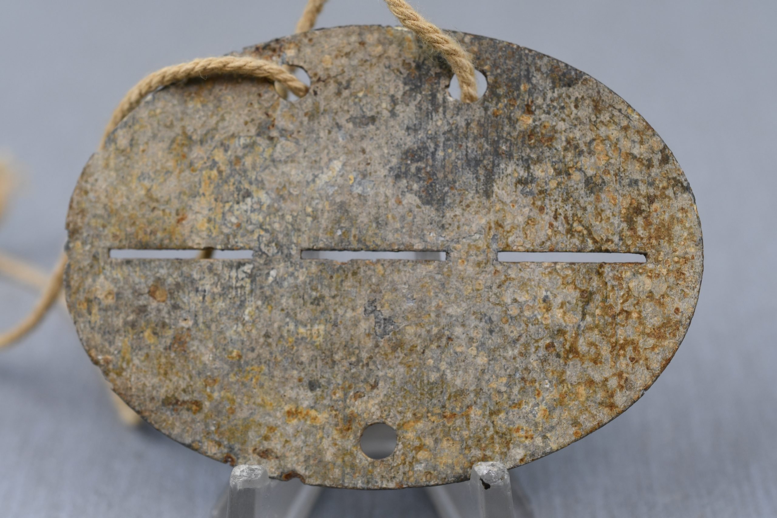 Waffen-SS Estonian volunteer dog tag 'Erkennungsmarke'. — image 2