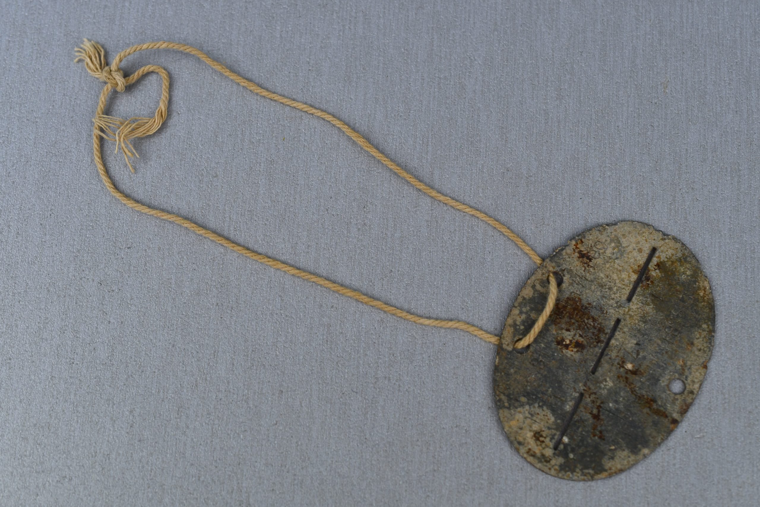 Waffen-SS Estonian volunteer dog tag 'Erkennungsmarke'. — image 3