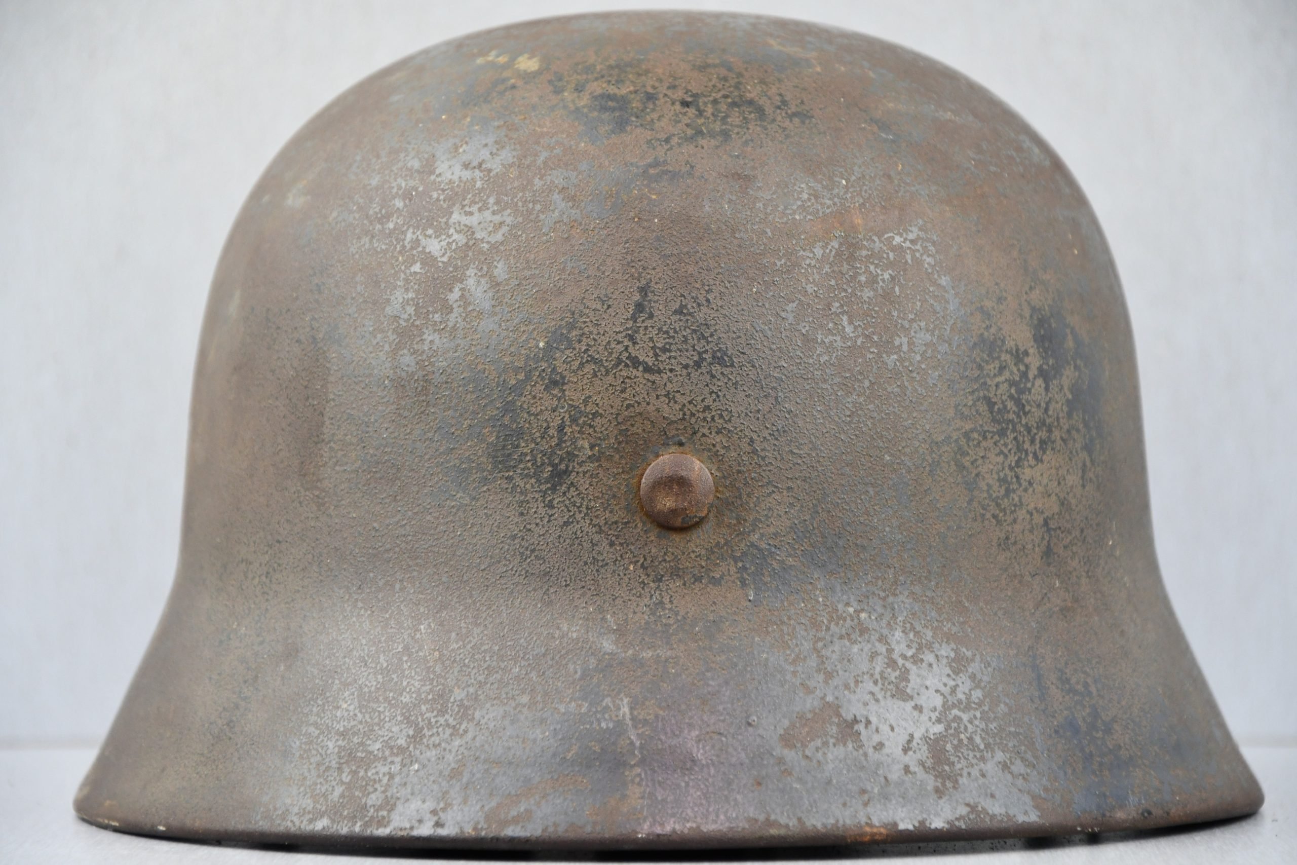 RARE M40 NSKK Motorgruppe-Luftwaffe single decal steel helmet ET64 — image 4