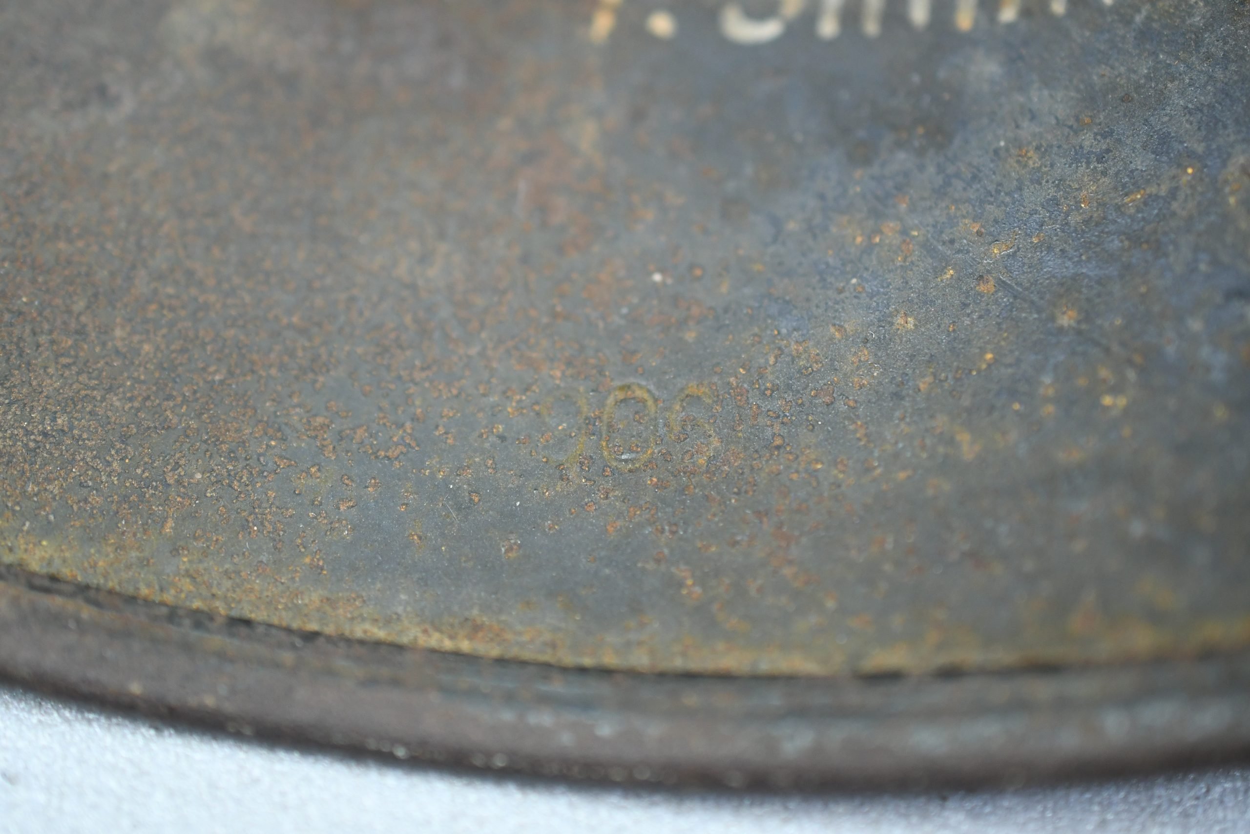 RARE M40 NSKK Motorgruppe-Luftwaffe single decal steel helmet ET64 — image 8