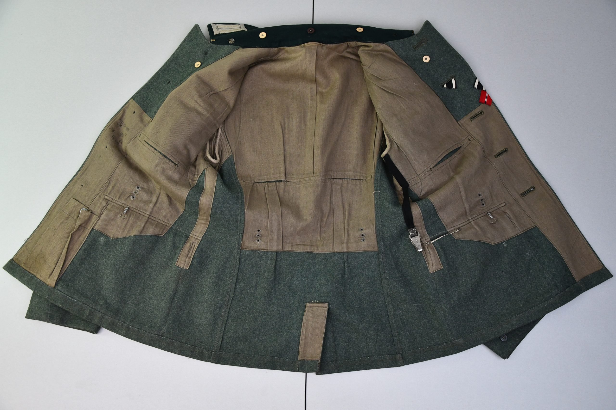 M36 army (Heer) enlisted field blouse converted for officer with Iron Cross clasp 1939 — image 14