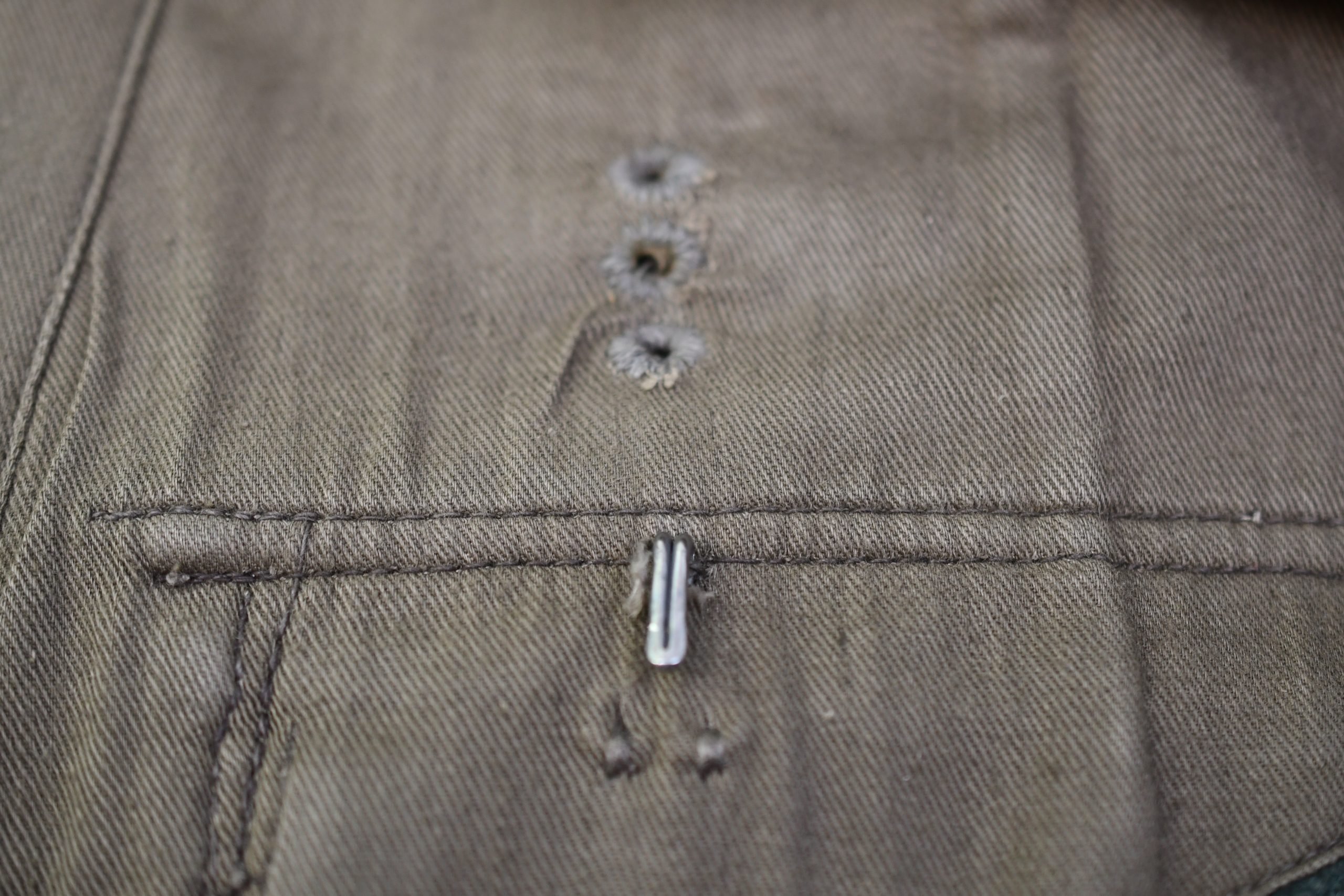 M36 army (Heer) enlisted field blouse converted for officer with Iron Cross clasp 1939 — image 16