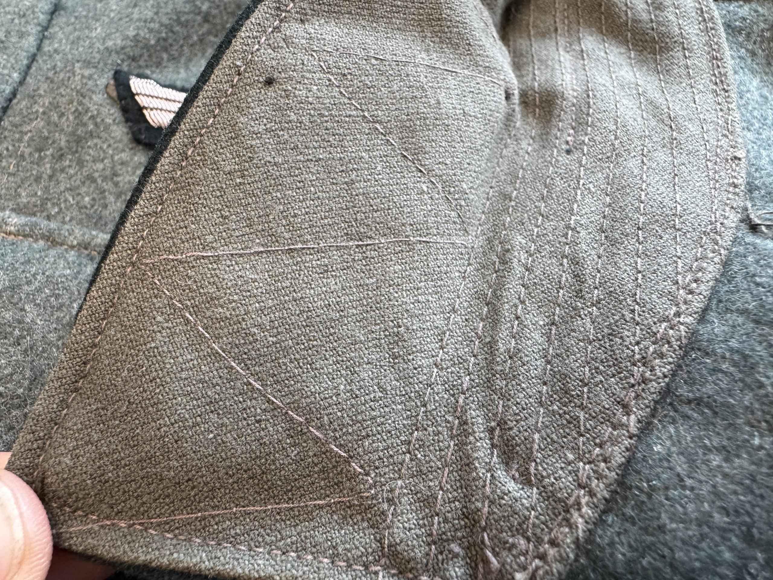 M36 army (Heer) enlisted field blouse converted for officer with Iron Cross clasp 1939 — image 28