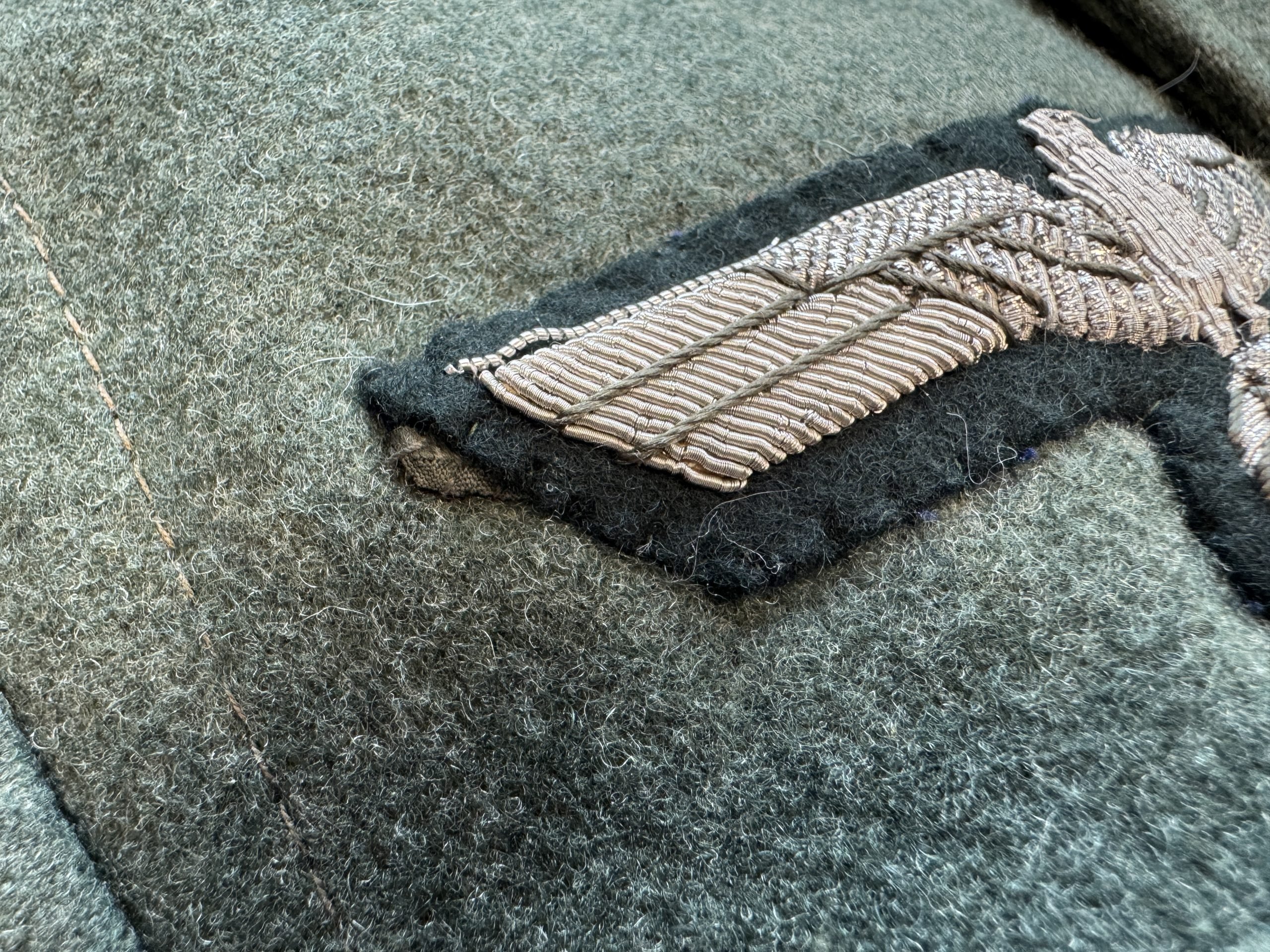 M36 army (Heer) enlisted field blouse converted for officer with Iron Cross clasp 1939 — image 29