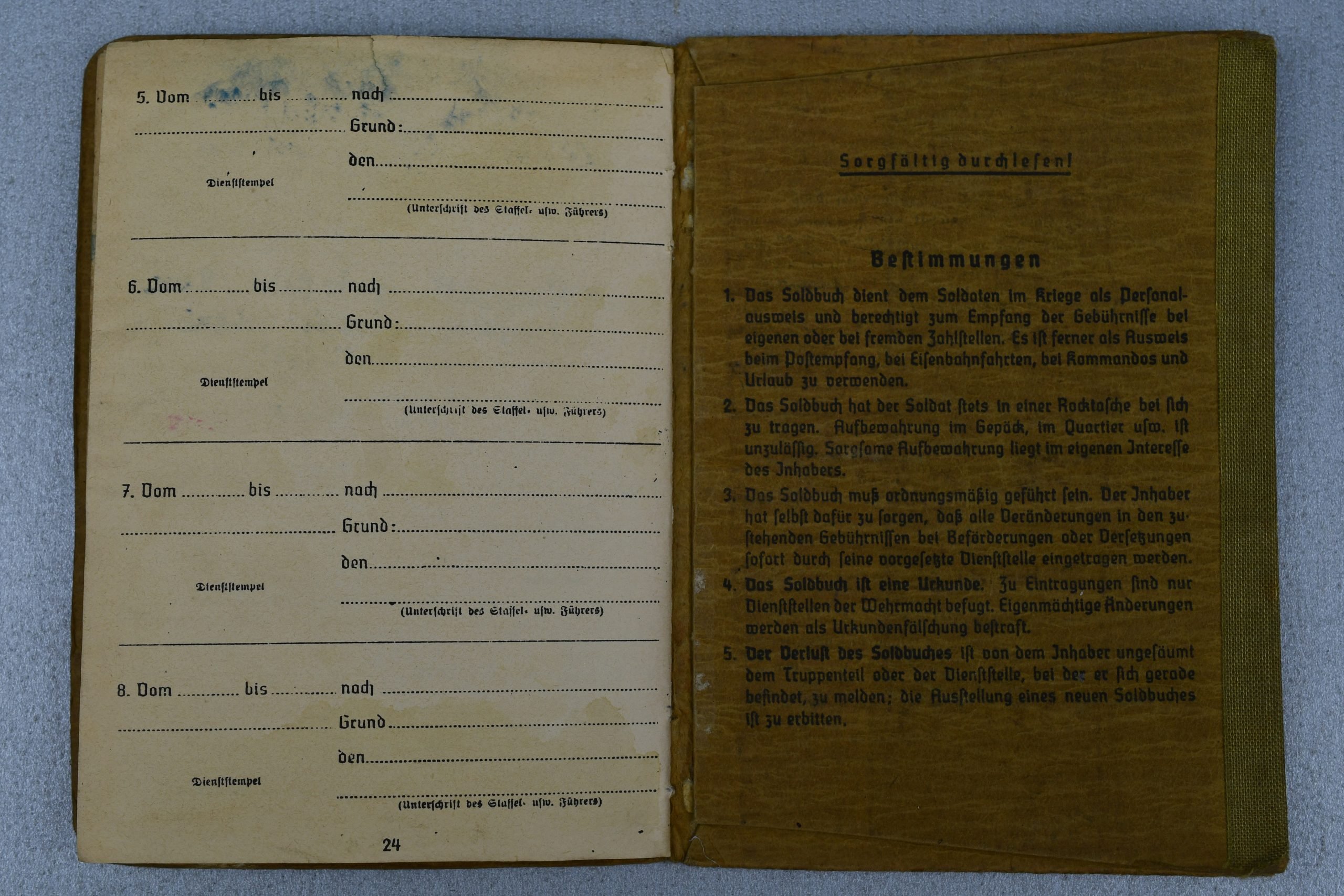 Waffen-SS Soldbuch Leibstandarte Adolf Hitler – Frundsberg – Normandy – Market Garden — image 12