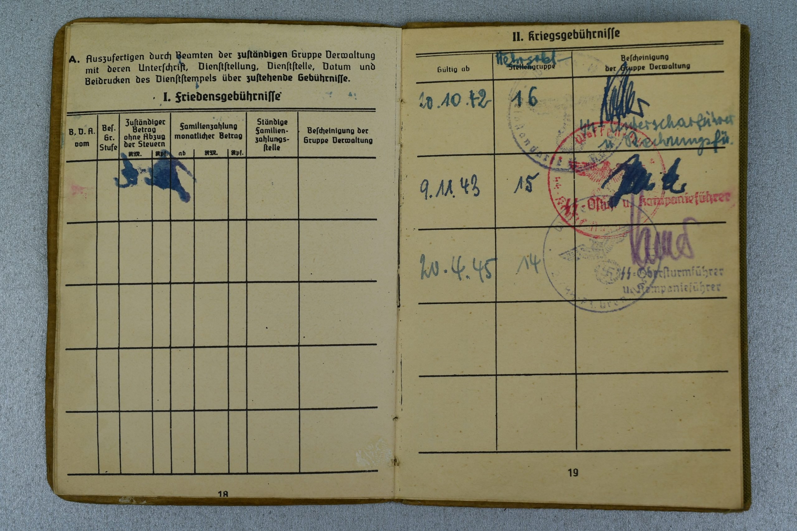 Waffen-SS Soldbuch Leibstandarte Adolf Hitler – Frundsberg – Normandy – Market Garden — image 9