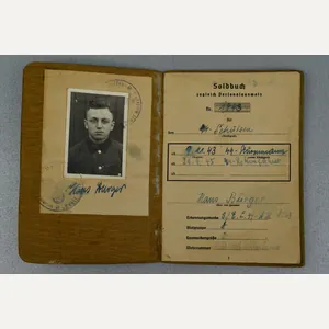 Waffen-SS Soldbuch Leibstandarte Adolf Hitler – Frundsberg – Normandy – …