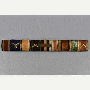 Wehrmacht 9-place ribbon bar