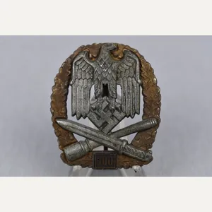 Museum quality reproduction – General Assault Badge '100' by JFS