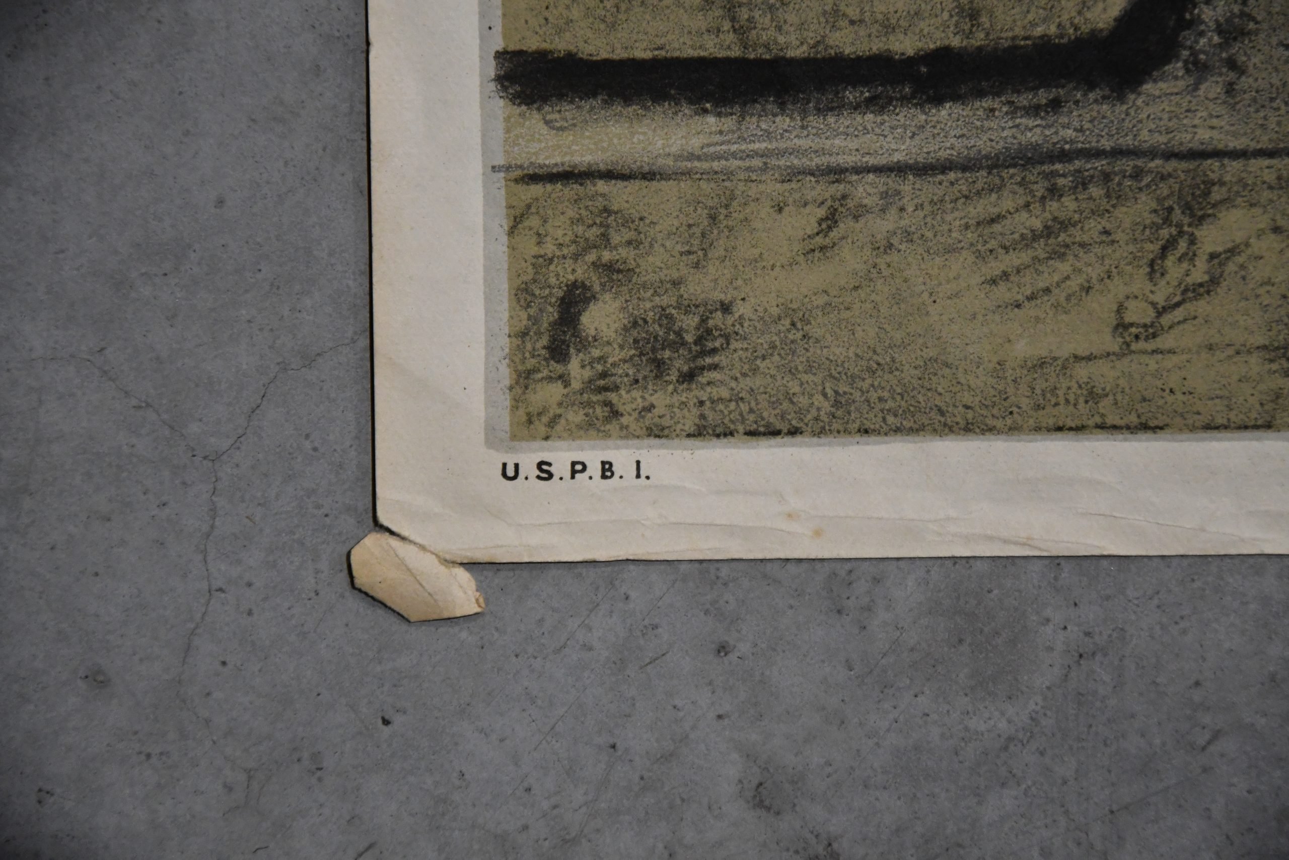 Original WWII Anti-Nazi Belgian Propaganda Poster 1944 100 × 75 — image 2