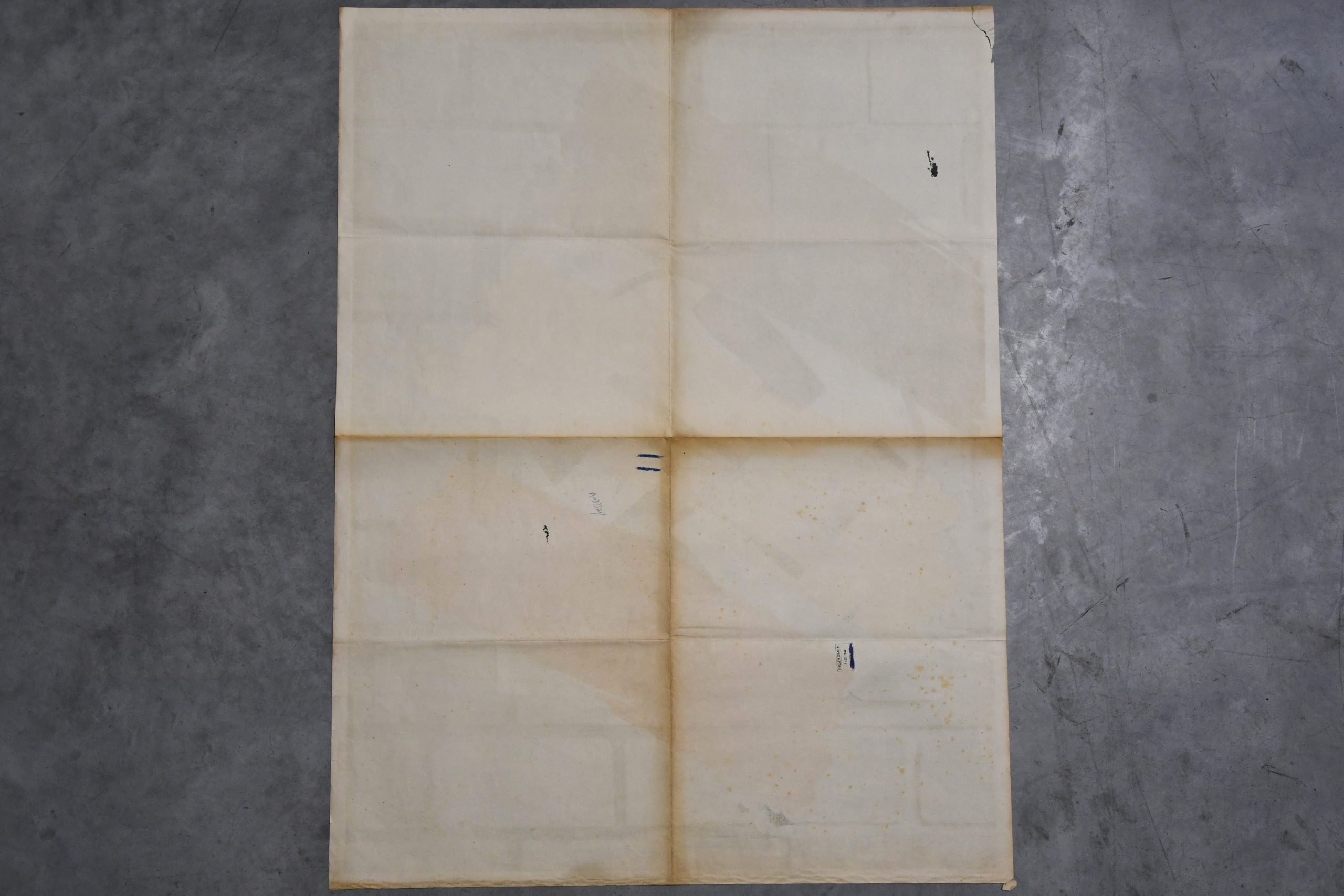 Original WWII Anti-Nazi Belgian Propaganda Poster 1944 100 × 75 — image 8