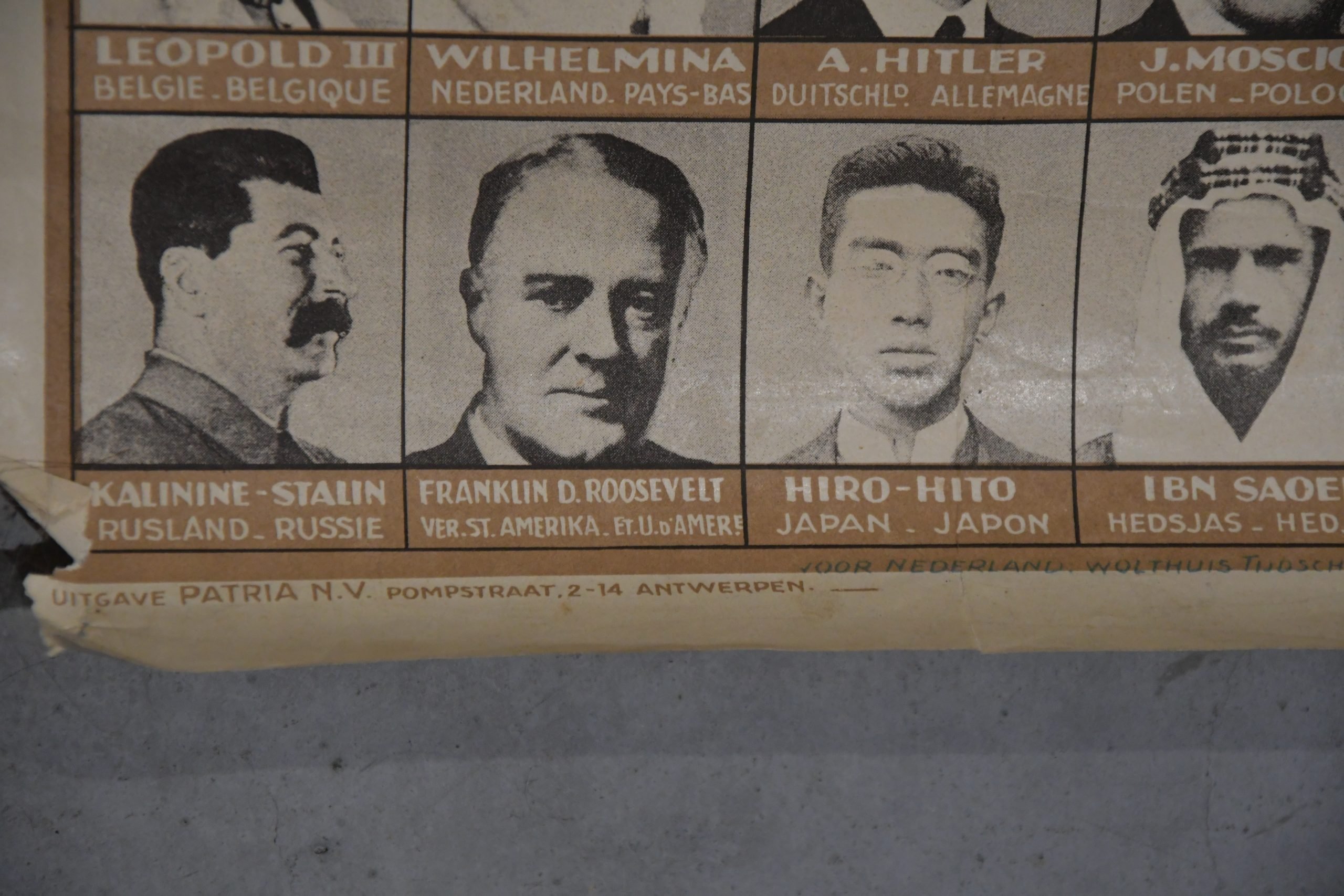 Poster 'Italian Invasion of Abyssinia' 1930's 100 × 65 — image 6