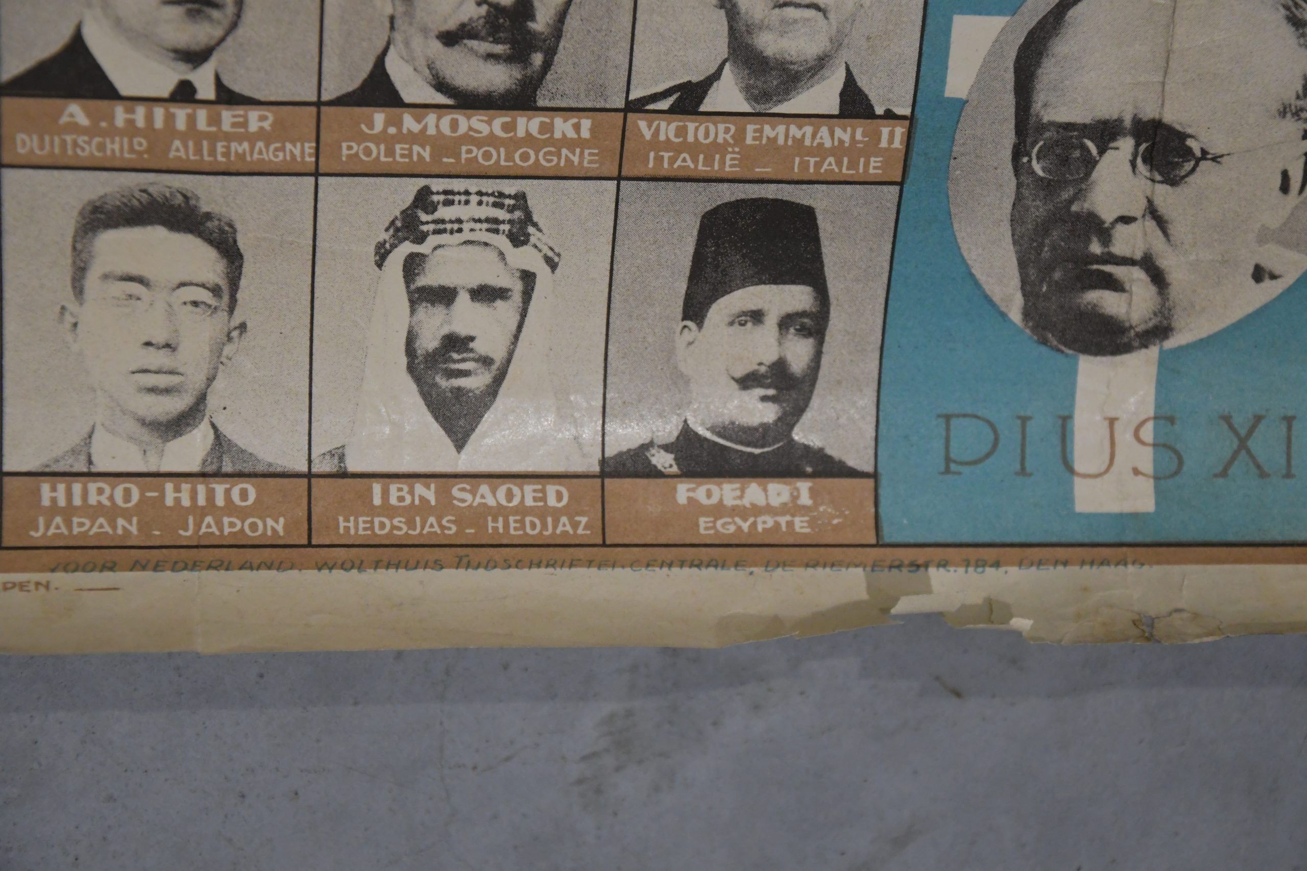 Poster 'Italian Invasion of Abyssinia' 1930's 100 × 65 — image 7