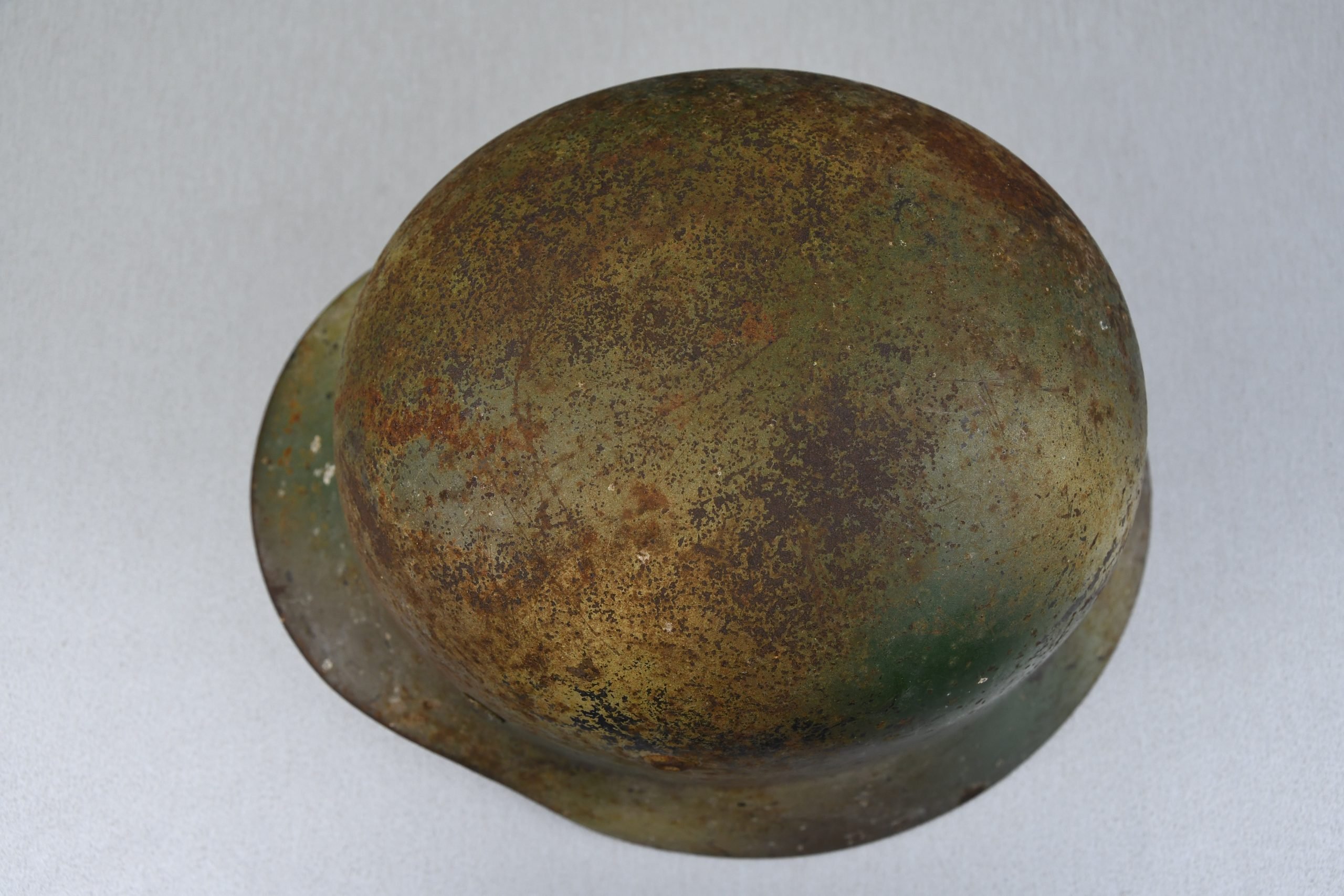 M35 Luftwaffe two tone 'Normandy' camouflage helmet Q62 — image 10