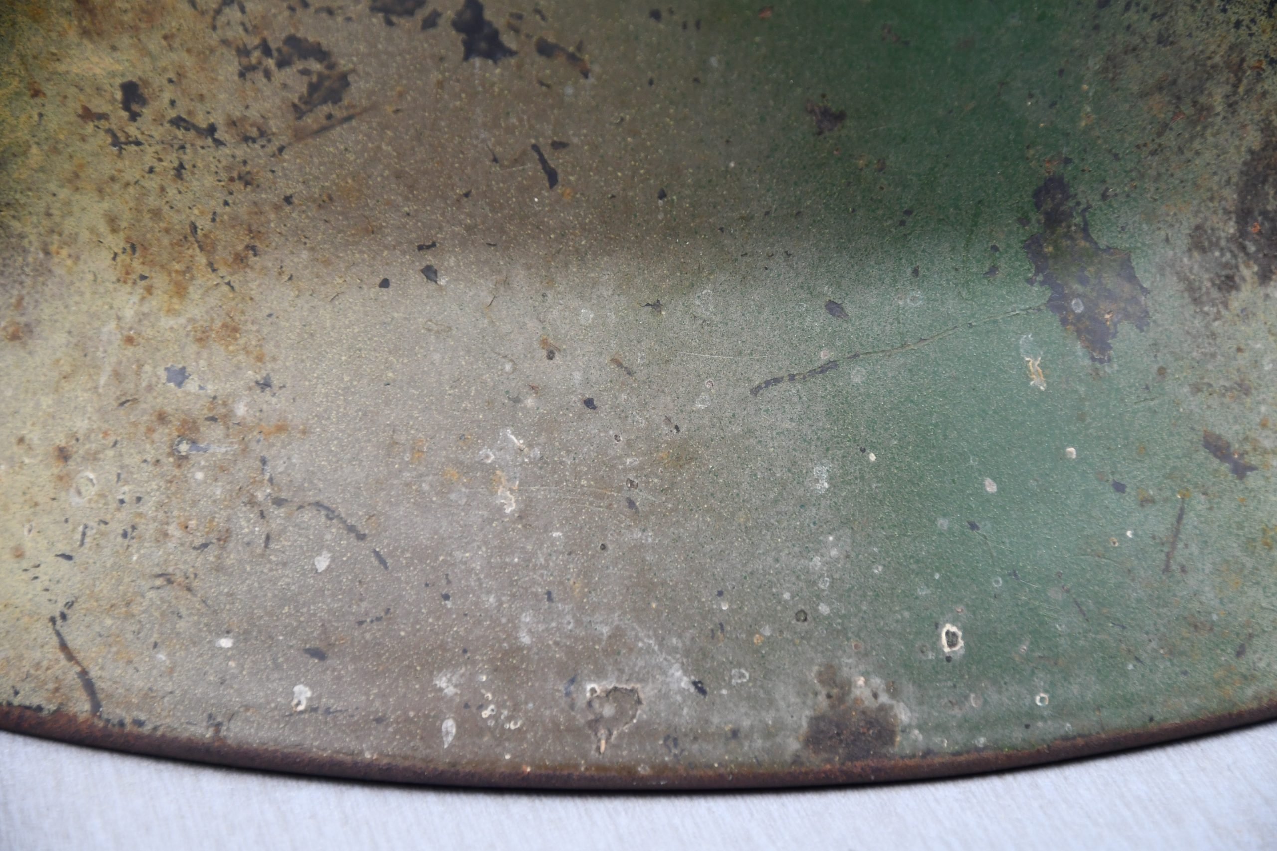 M35 Luftwaffe two tone 'Normandy' camouflage helmet Q62 — image 13