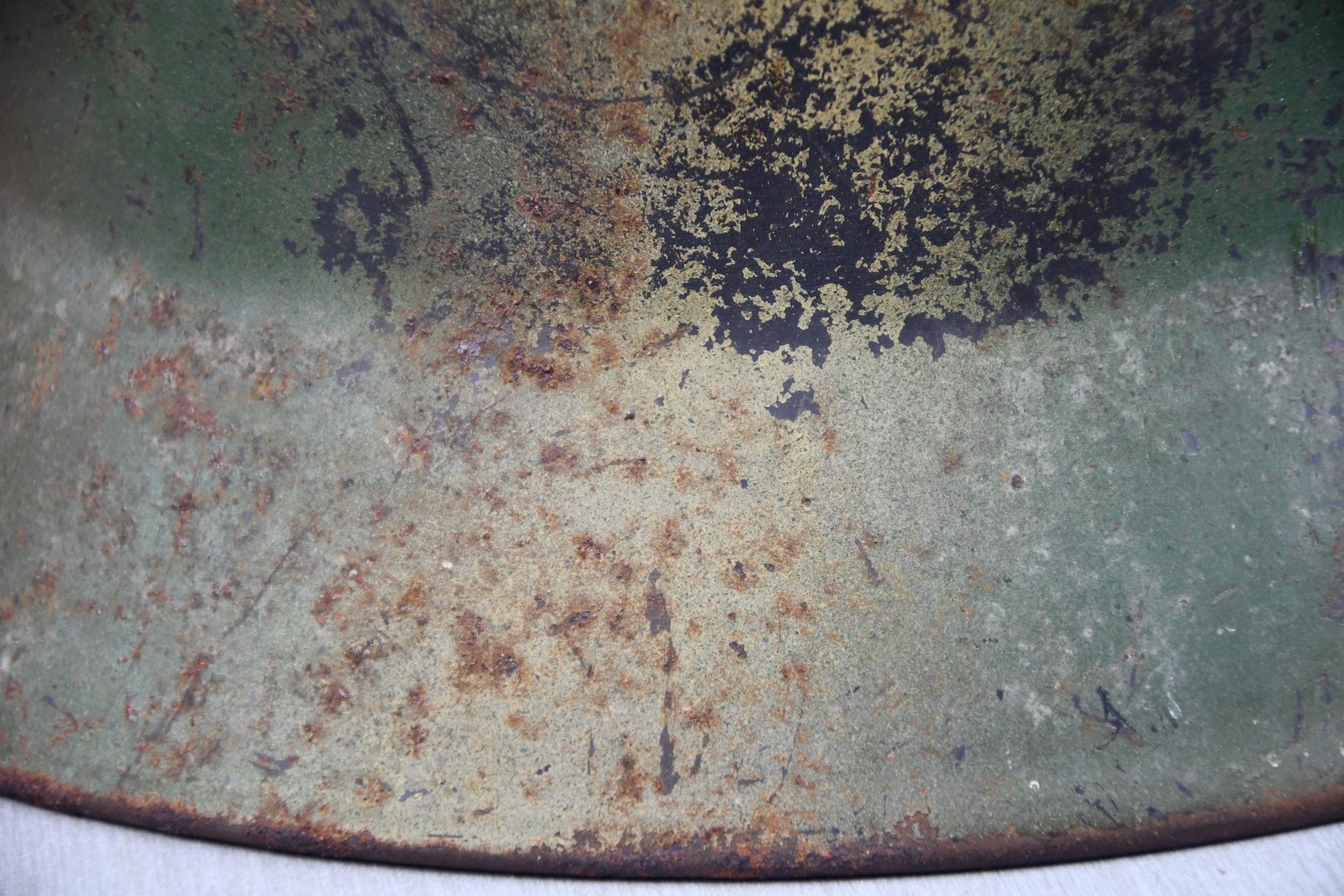 M35 Luftwaffe two tone 'Normandy' camouflage helmet Q62 — image 15