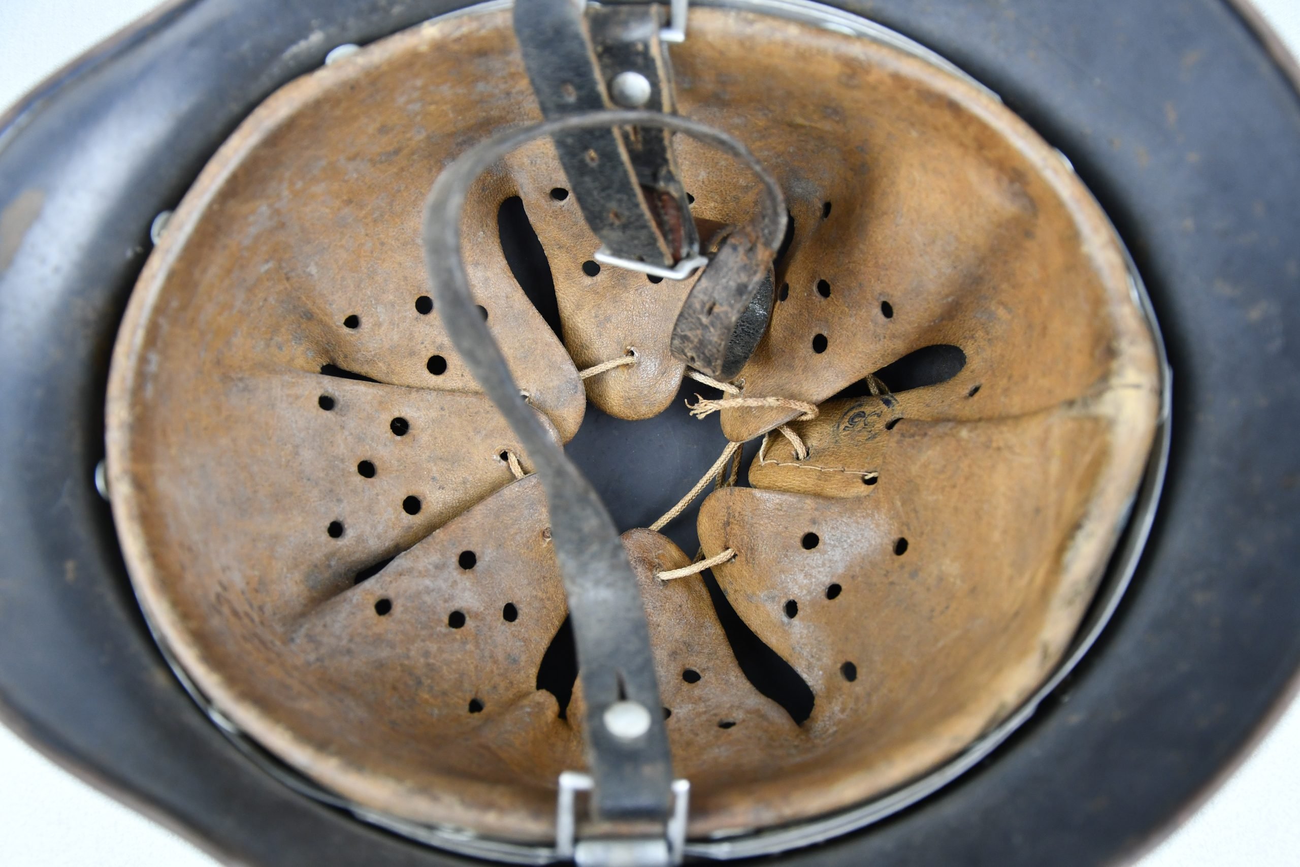 M35 Luftwaffe two tone 'Normandy' camouflage helmet Q62 — image 20