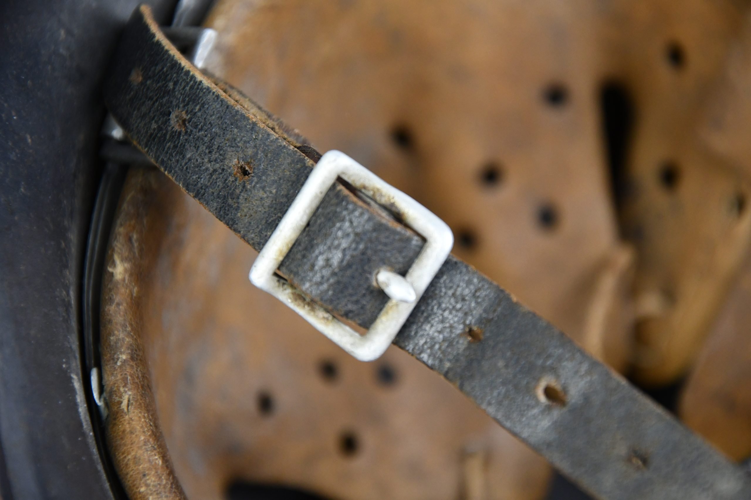 M35 Luftwaffe two tone 'Normandy' camouflage helmet Q62 — image 22